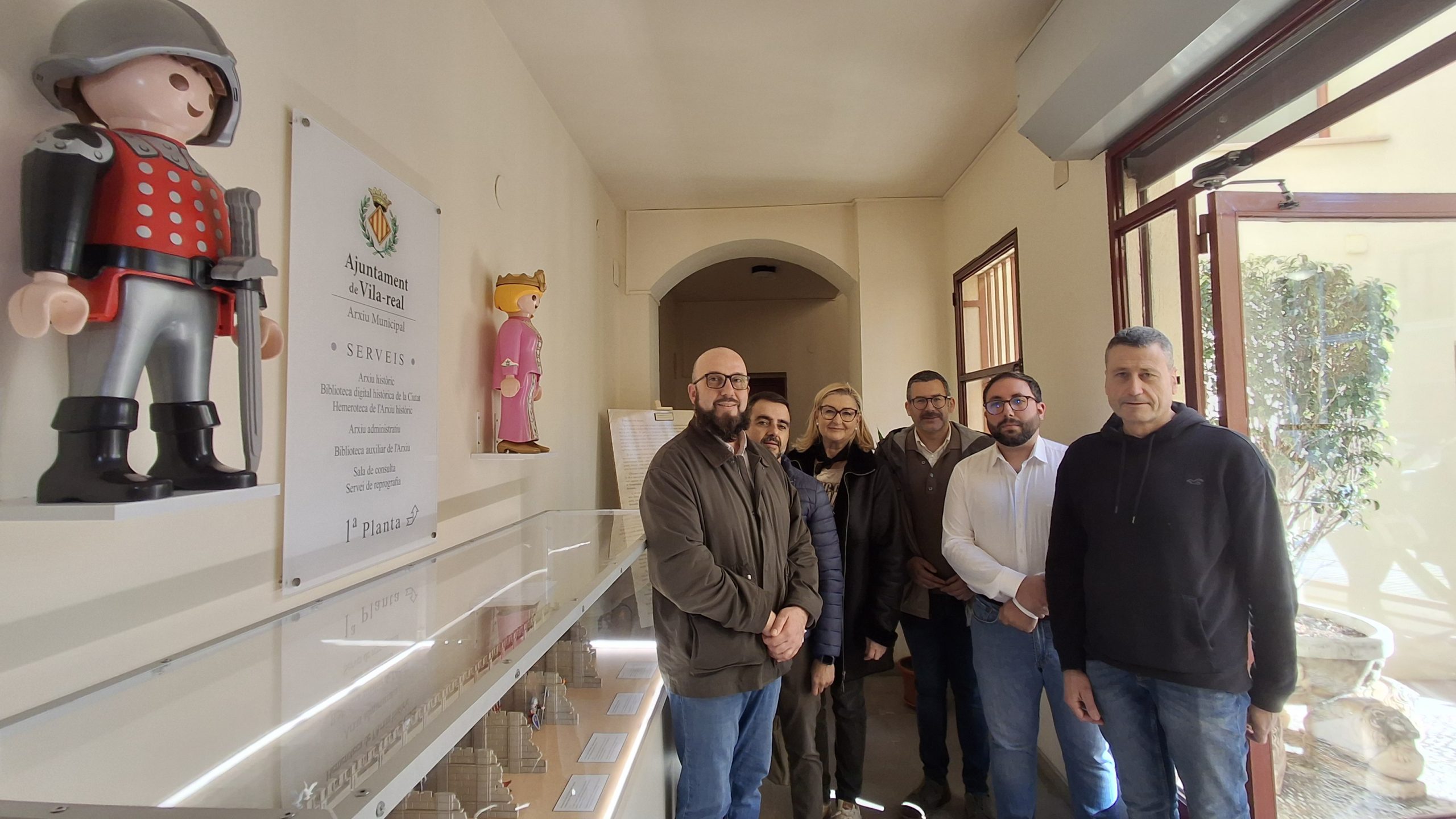 L’Arxiu Municipal de Vila-real apropa el patrimoni documental a la ciutadania i a l’alumnat amb una recreació històrica de Playmòbil