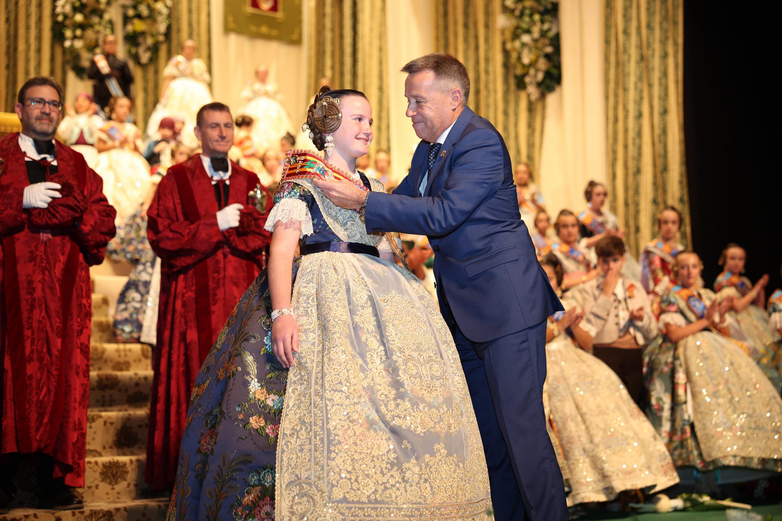 Burriana ha exaltat la Reina Fallera Infantil de 2026, Ana Olivas