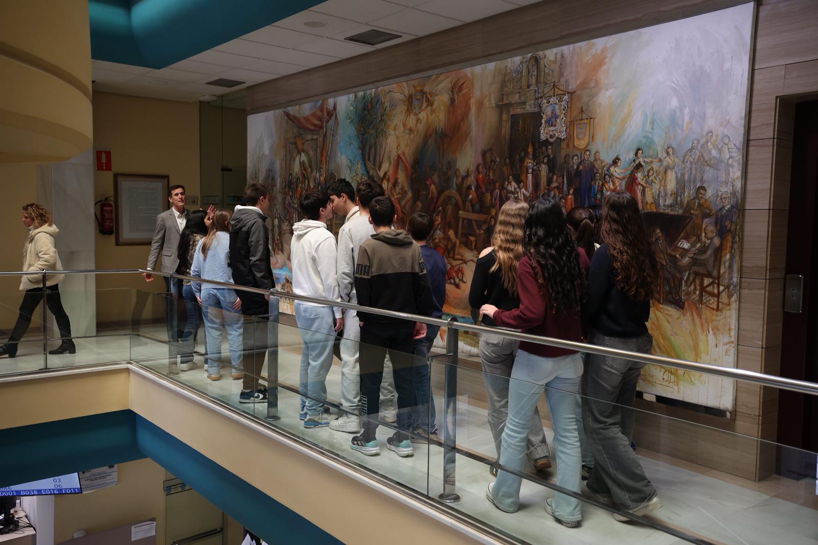 “Amb els meus veïns + joves”: Alumnes del col·legi Consolació i de l'IES Columbretes