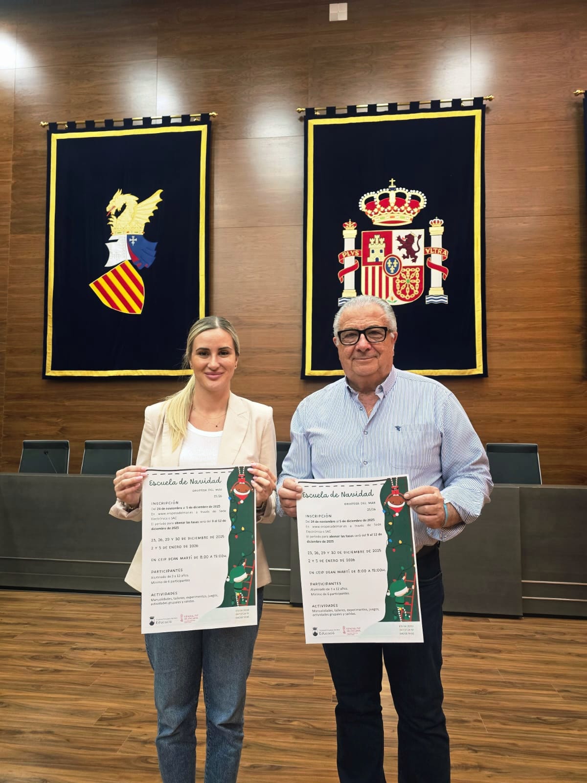 Oropesa del Mar abre el plazo de inscripción para la Escuela de Navidad 2025-2026