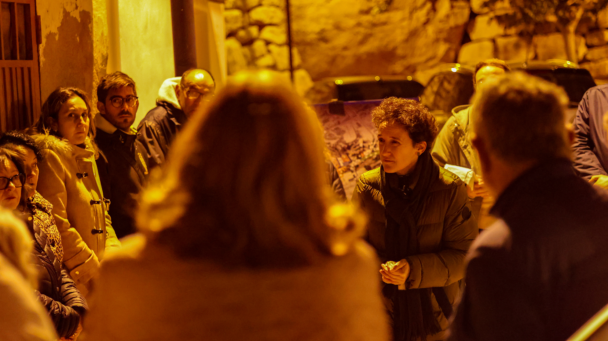 Ballester reúne a los vecinos del Portal de Valencia ante el inicio de las obras de la ladera del Castillo