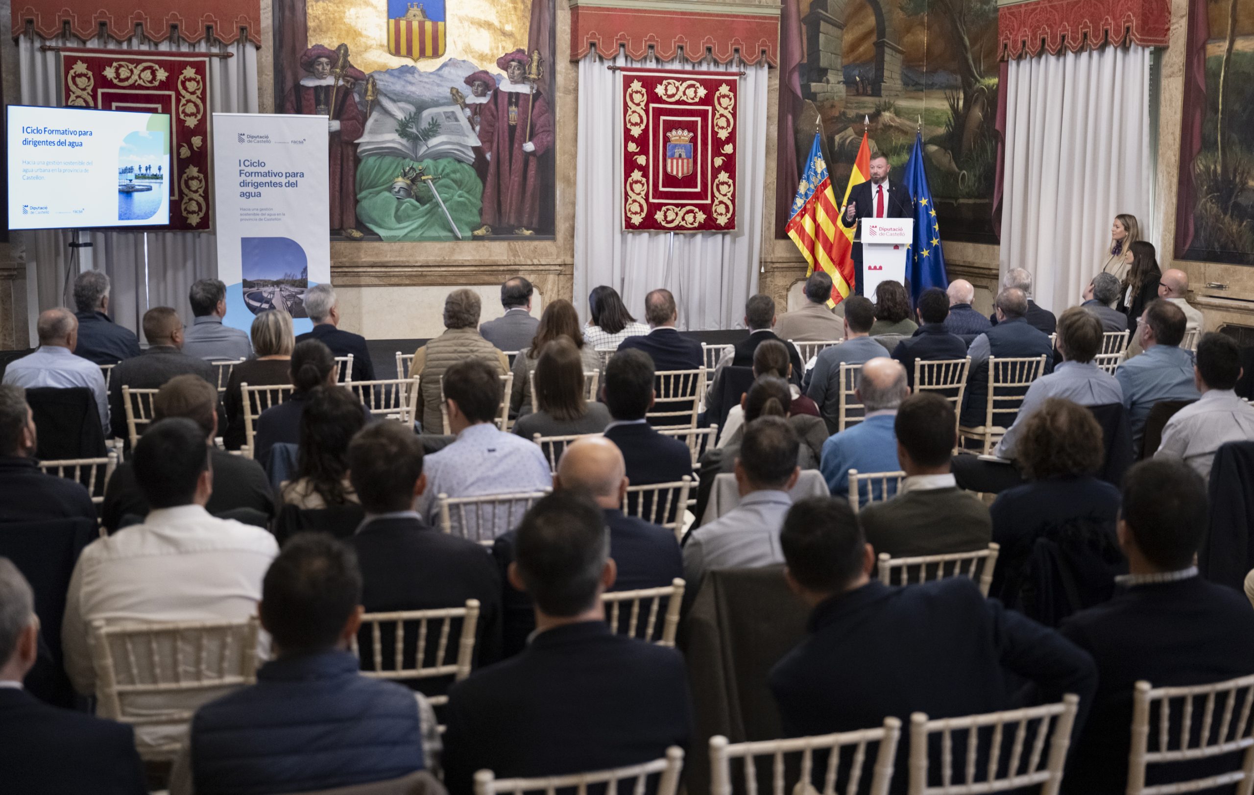 La Diputació reafirma el seu compromís amb la governança hídrica amb la segona sessió del I Cicle Formatiu per a Dirigents de l’Aigua