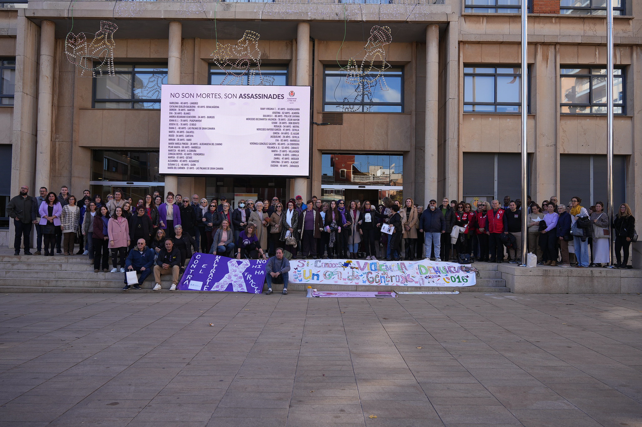 Vila-real reivindica la igualtat i la lluita contra la violència de gènere pel 25N