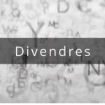 Paraula del dia «divendres»