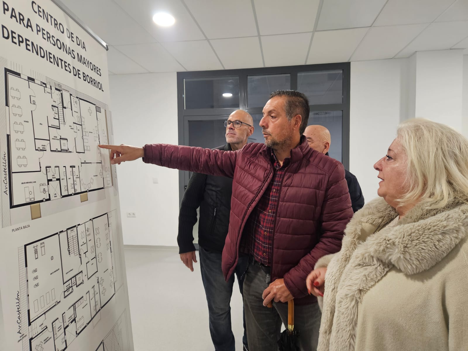 Ciudadanos pone en valor el Centro de Día de Borriol en una jornada de puertas abiertas previa a su cesión a la Conselleria de Servicios Sociales, Igualdad y Vivienda