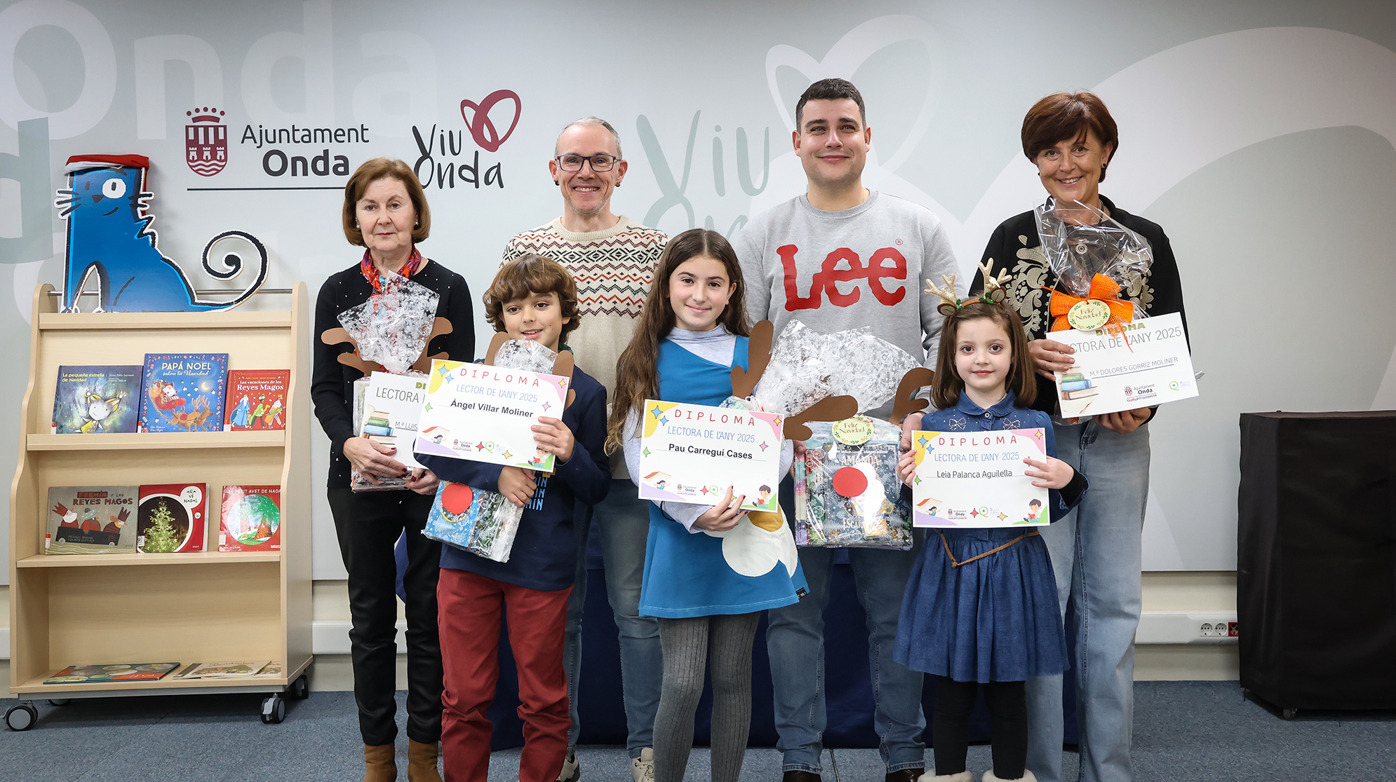 La Biblioteca Municipal de Onda premia el hábito lector y la implicación en las actividades culturales
