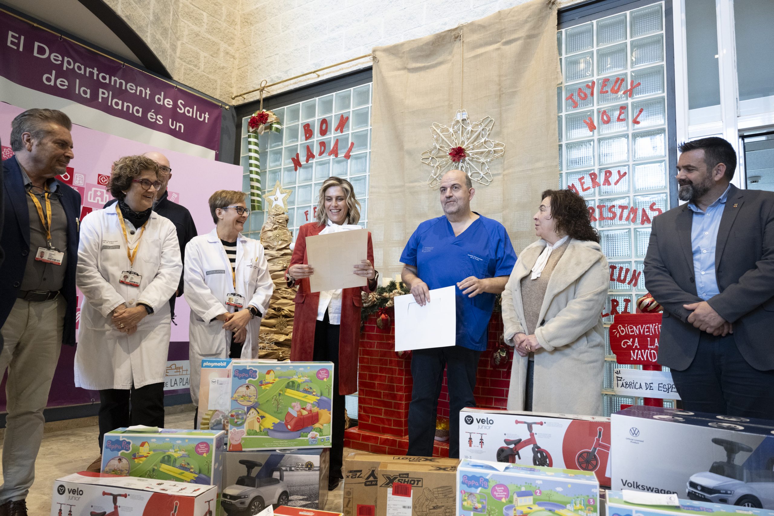 La Diputació de Castelló porta la màgia de Nadal als centres hospitalaris de la província