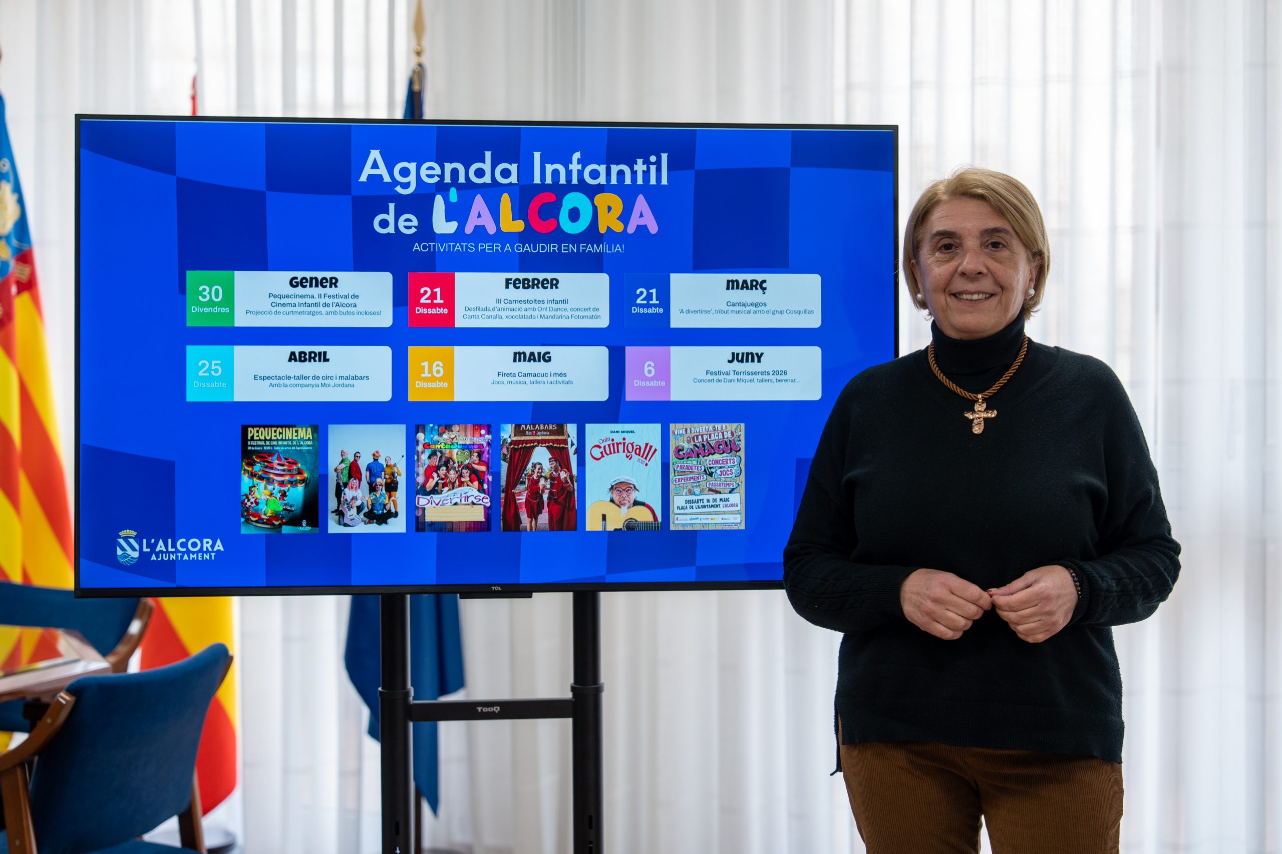 L’Alcora presenta una agenda infantil pensada per a oferir oci de qualitat als xiquets i xiquetes