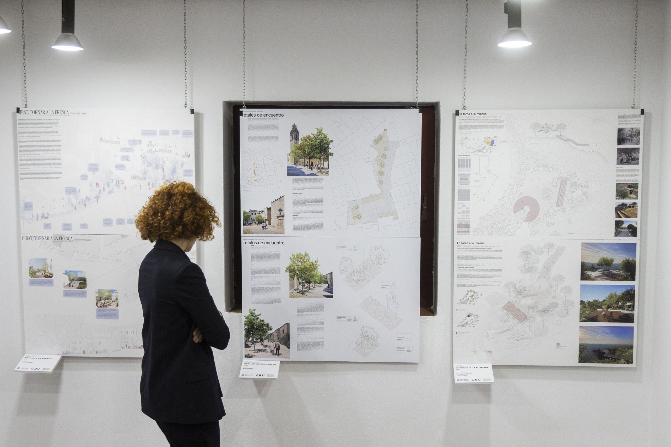 La Diputació de Castelló exposa en el Col·legi Territorial d’Arquitectes els projectes premiats del Concurs de Regeneració Urbana