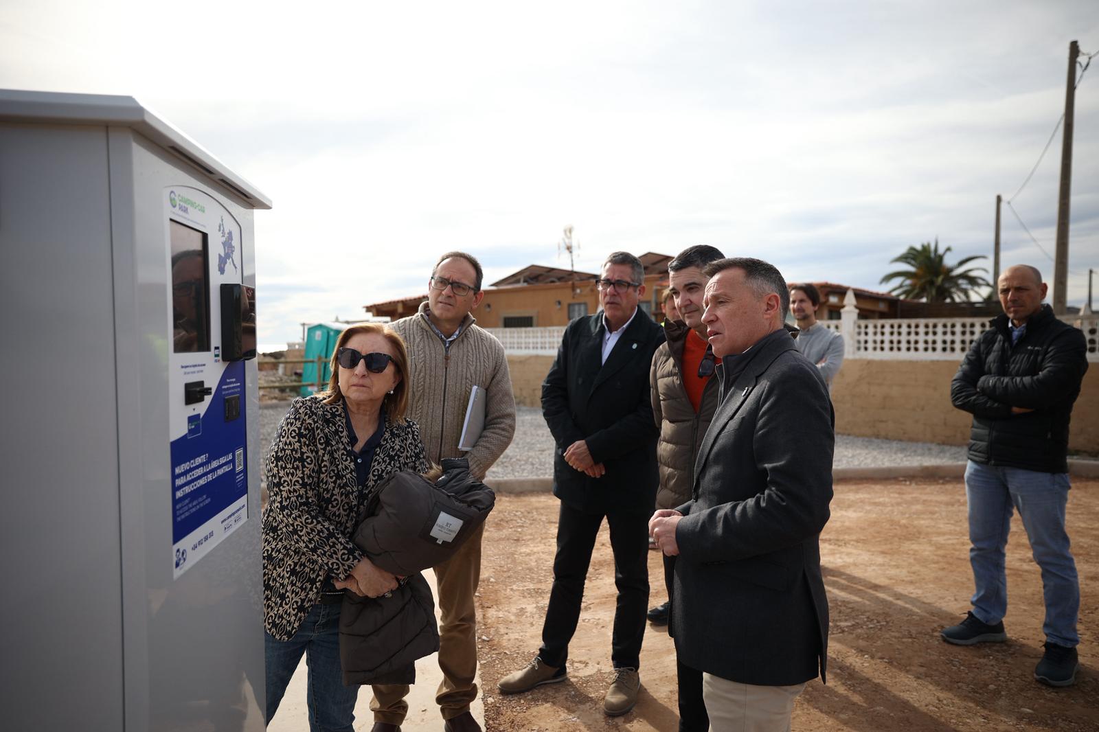 Burriana finalitza les obres del pàrquing de caravanes de la Serratella