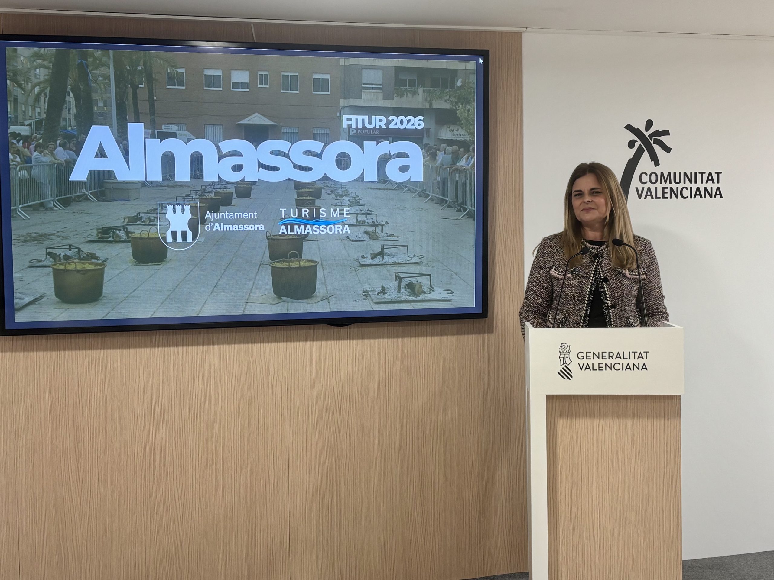 Almassora es presenta en Fitur per a reforçar el seu posicionament turístic amb Les Calderes, la nova oficina de turisme i l’ampliació de visites guiades