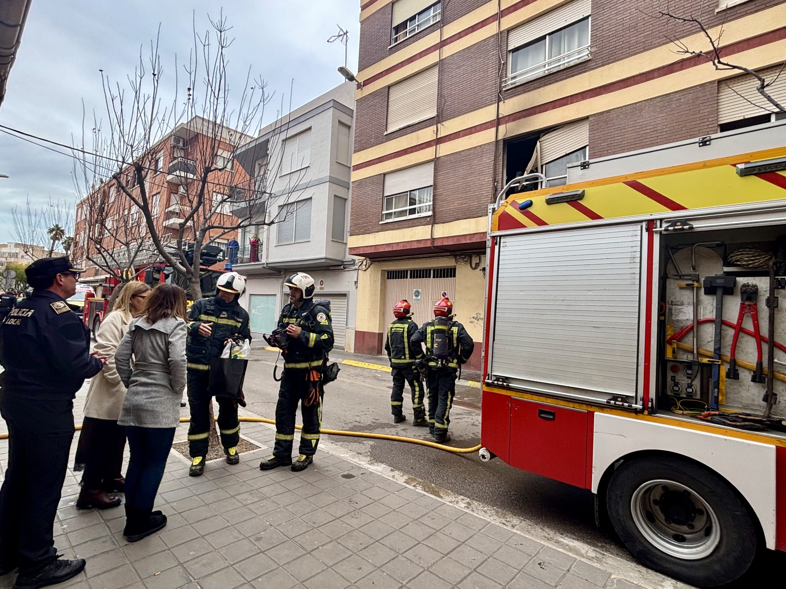 Incendio ya controlado en una finca de Almassora