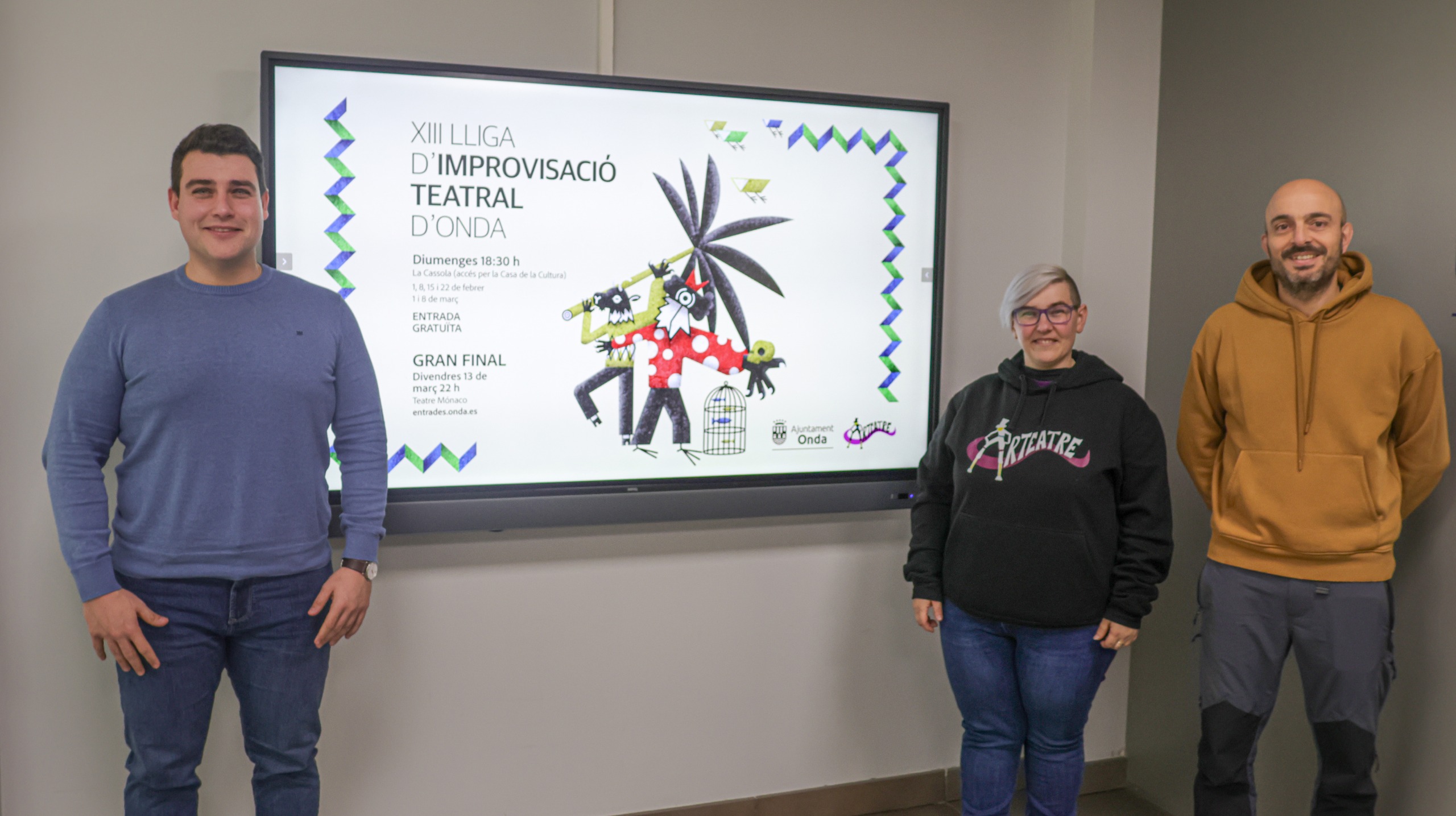 La Lliga d’Improvisació Teatral de Onda celebra su XIII edición con funciones gratuitas desde febrero
