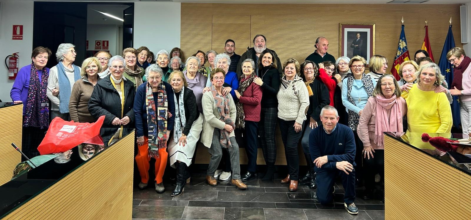 Almassora celebra el ple de la UNED Sènior amb un diàleg obert sobre els principals projectes del municipi