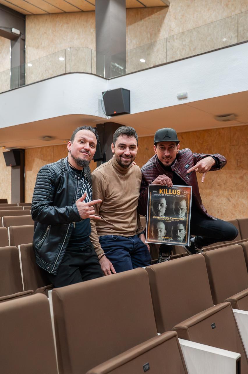 La banda de metall industrial Killus aterra a Almassora amb un concert en acústic després de pujar als escenaris de tota Europa