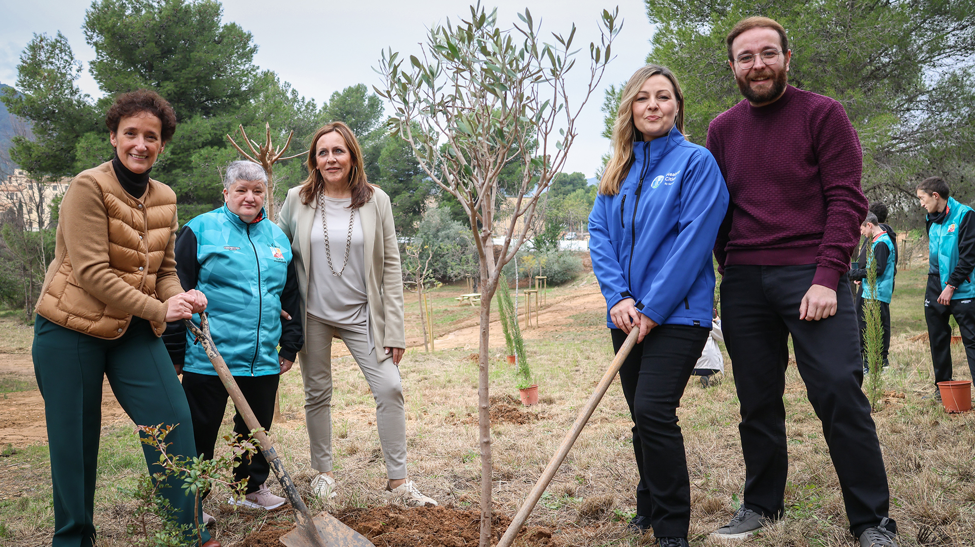 Onda suma un nuevo paseo verde y saludable en El Carmen con 88 nuevos árboles