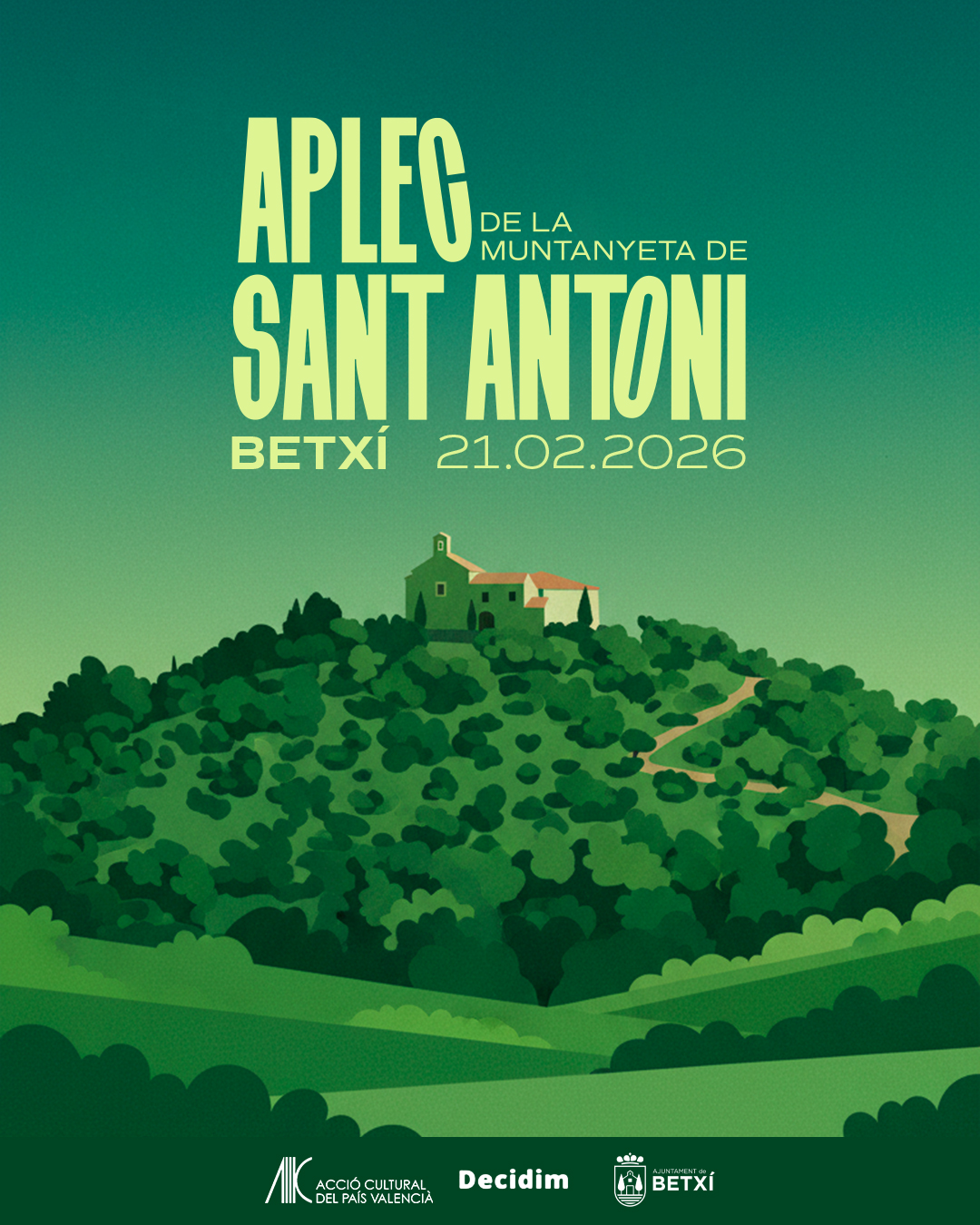 Betxí acull l’Aplec de Sant Antoni amb fira d’entitats, muixeranga i el concert de Dani Miquel