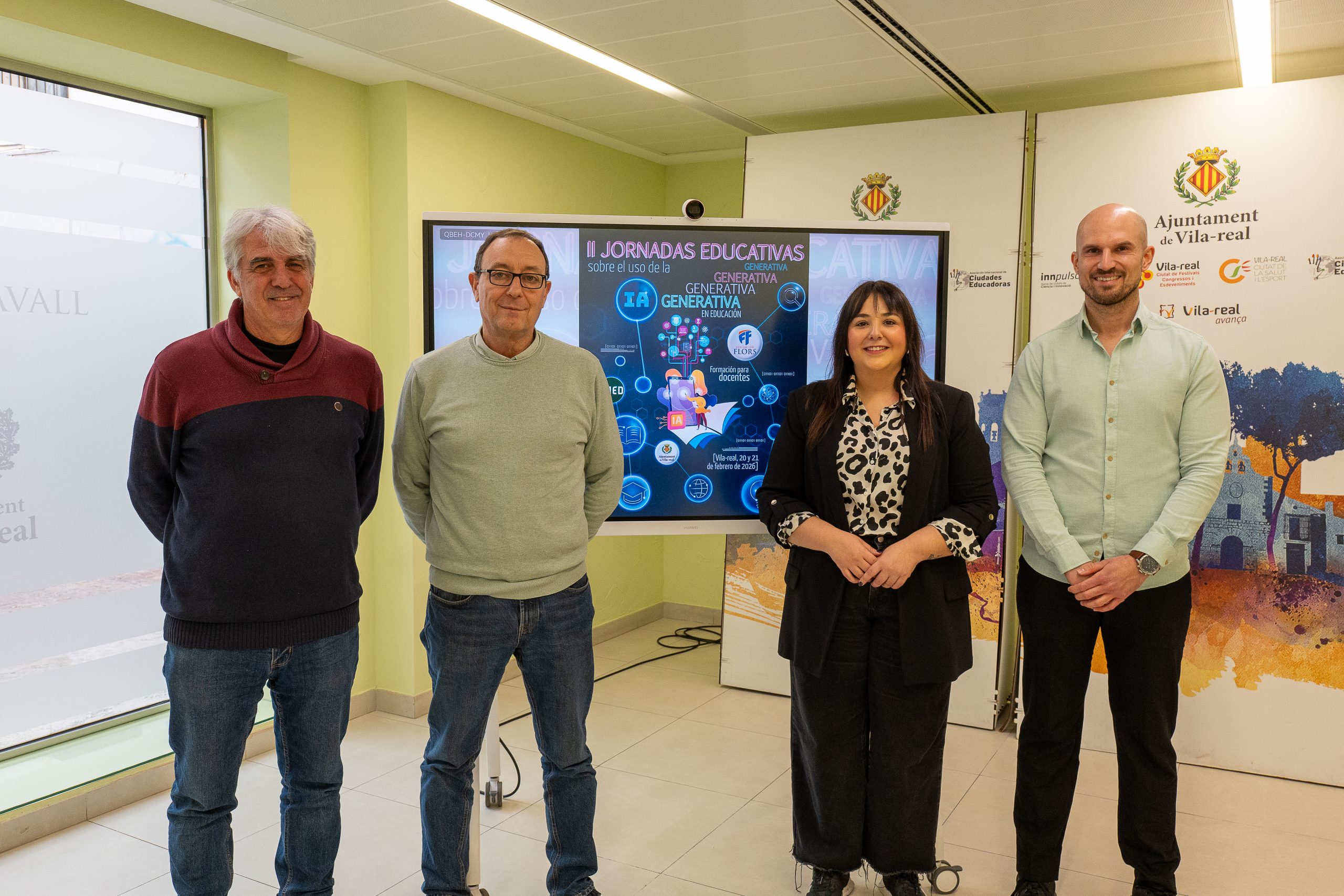 Vila-real organitza la Segona Jornada Educativa sobre l’Ús de la IA Generativa per a docents