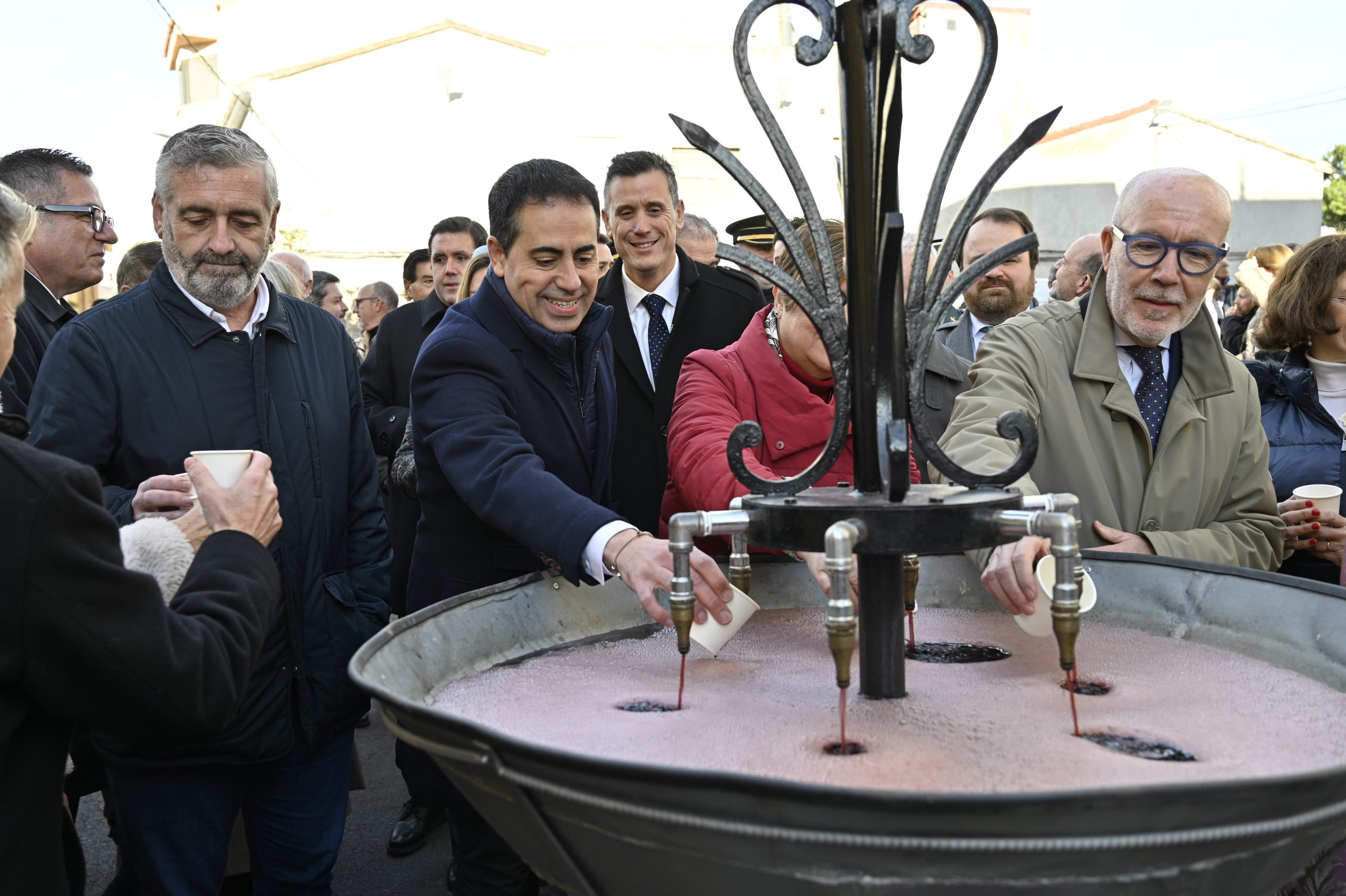 La Diputació de Castelló enaltix la Font del Vi com a símbol de les festes de Sant Blai a Burriana