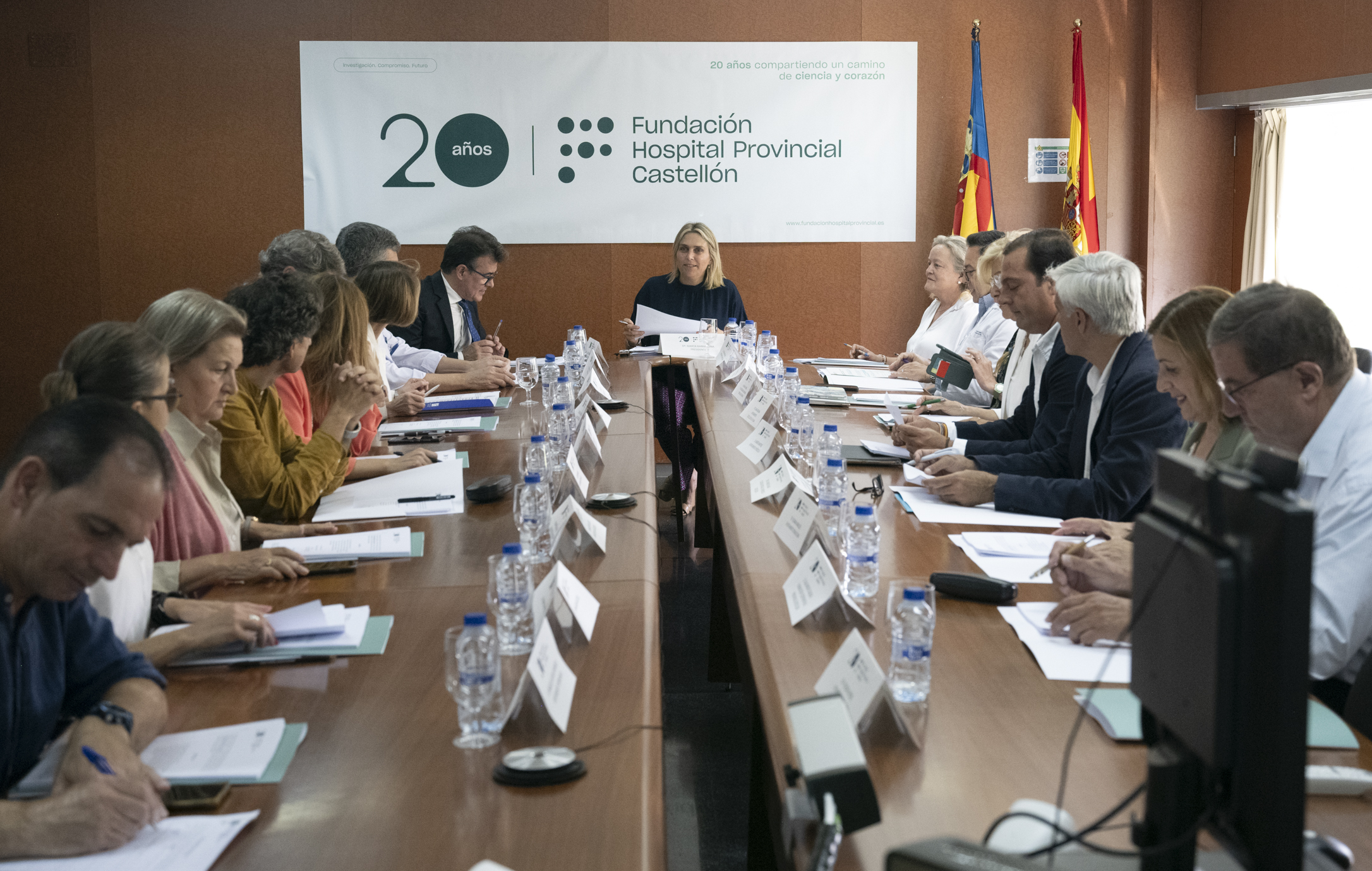 Marta Barrachina avala el Pla Estratègic 2026-2030 de la Fundació Hospital Provincial de Castelló per a continuar sent un referent en la promoció de la investigació, la formació i la innovació sanitària