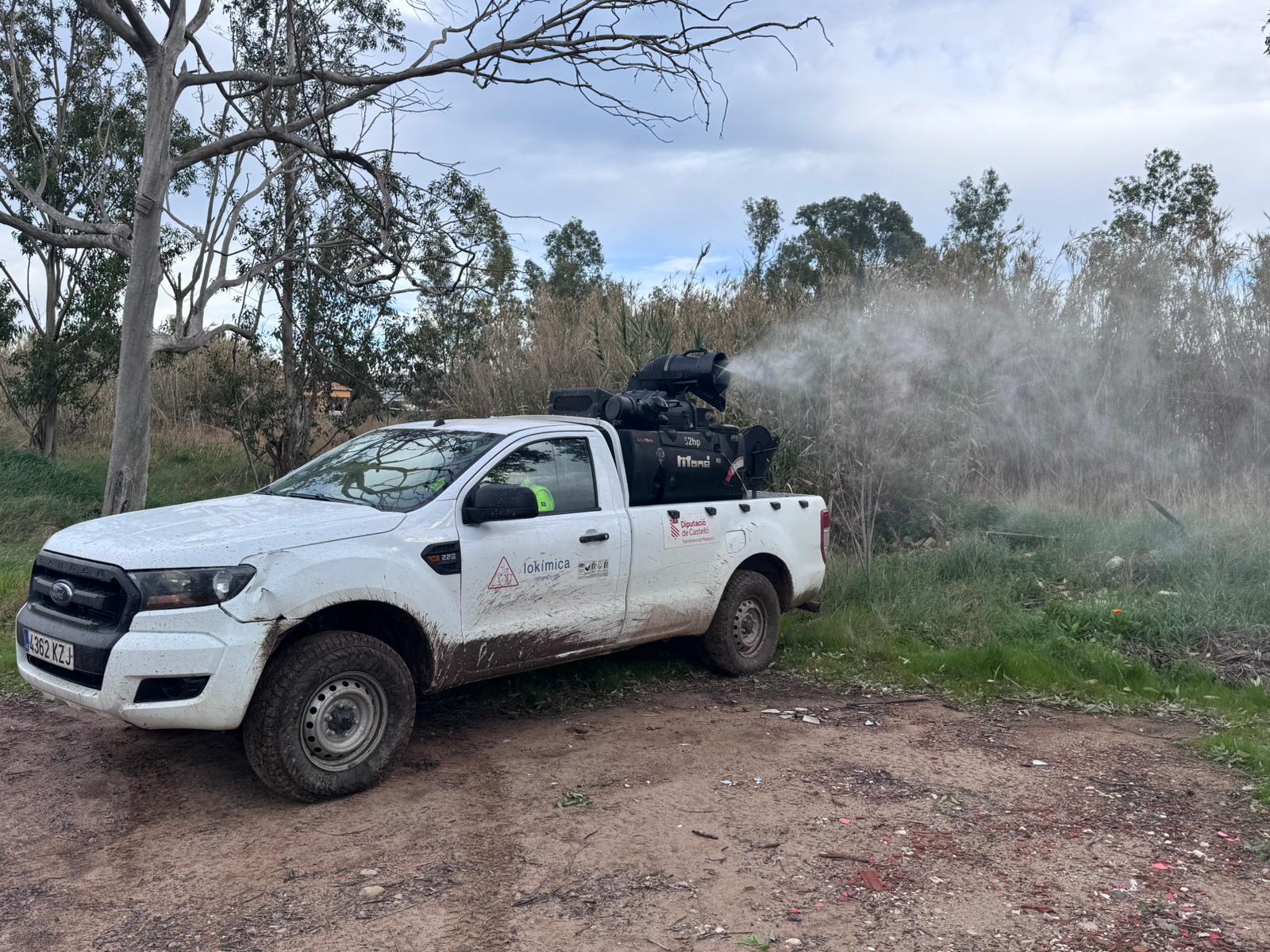 La Diputació de Castelló avança la campanya de control i prevenció de mosquits per a evitar la presència i proliferació d’estos insectes a la província