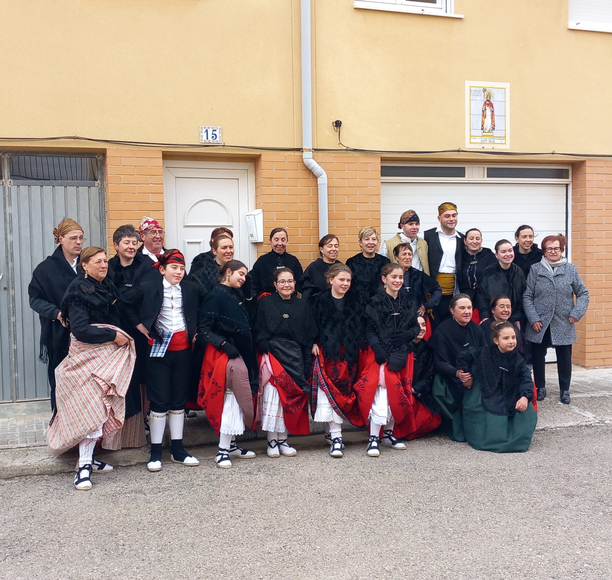 Vilafranca torna a celebrar Sant Blai amb majorals
