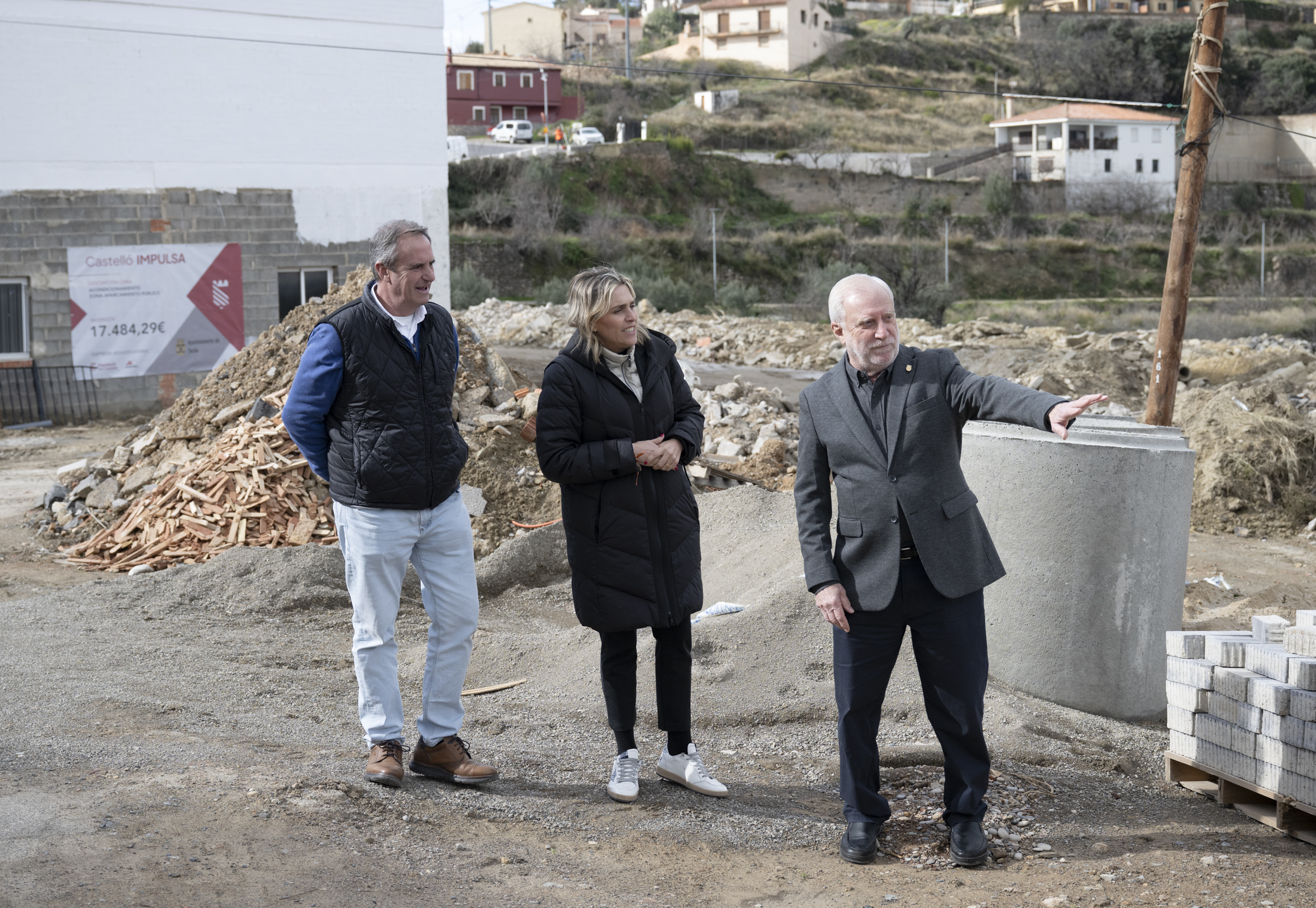 La Diputació de Castelló actua en la millora integral d’infraestructures per a reforçar l’accessibilitat i mobilitat a Torás