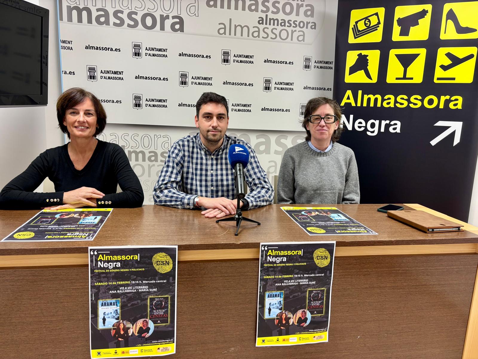 La Fira del Llibre d’Almassora aposta pel gènere negre amb una taula redona protagonitzada per autores