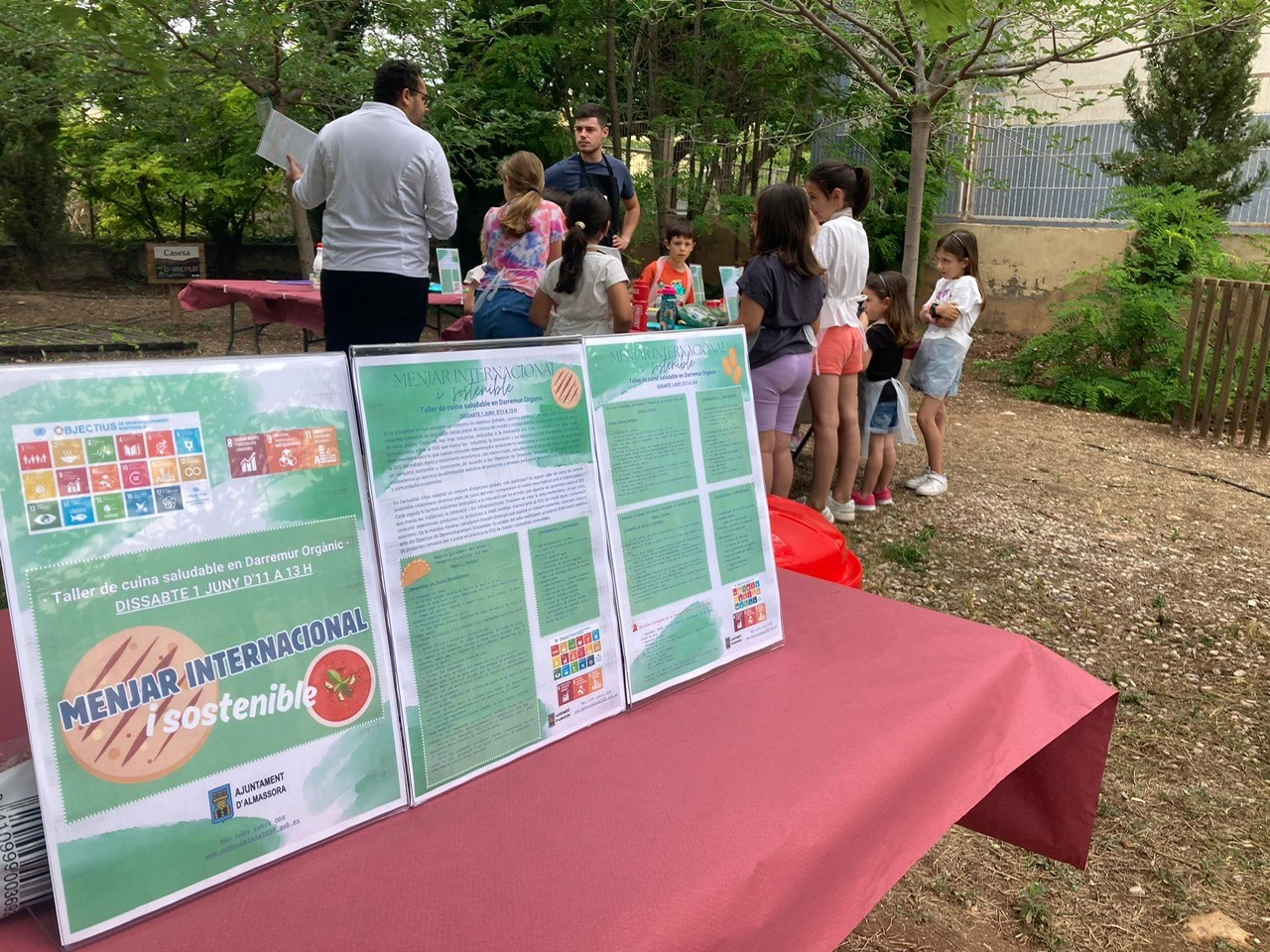 Almassora impulsa l’educació ambiental amb una programació de tallers sostenibles en Darremur Orgànic vinculats als ODS