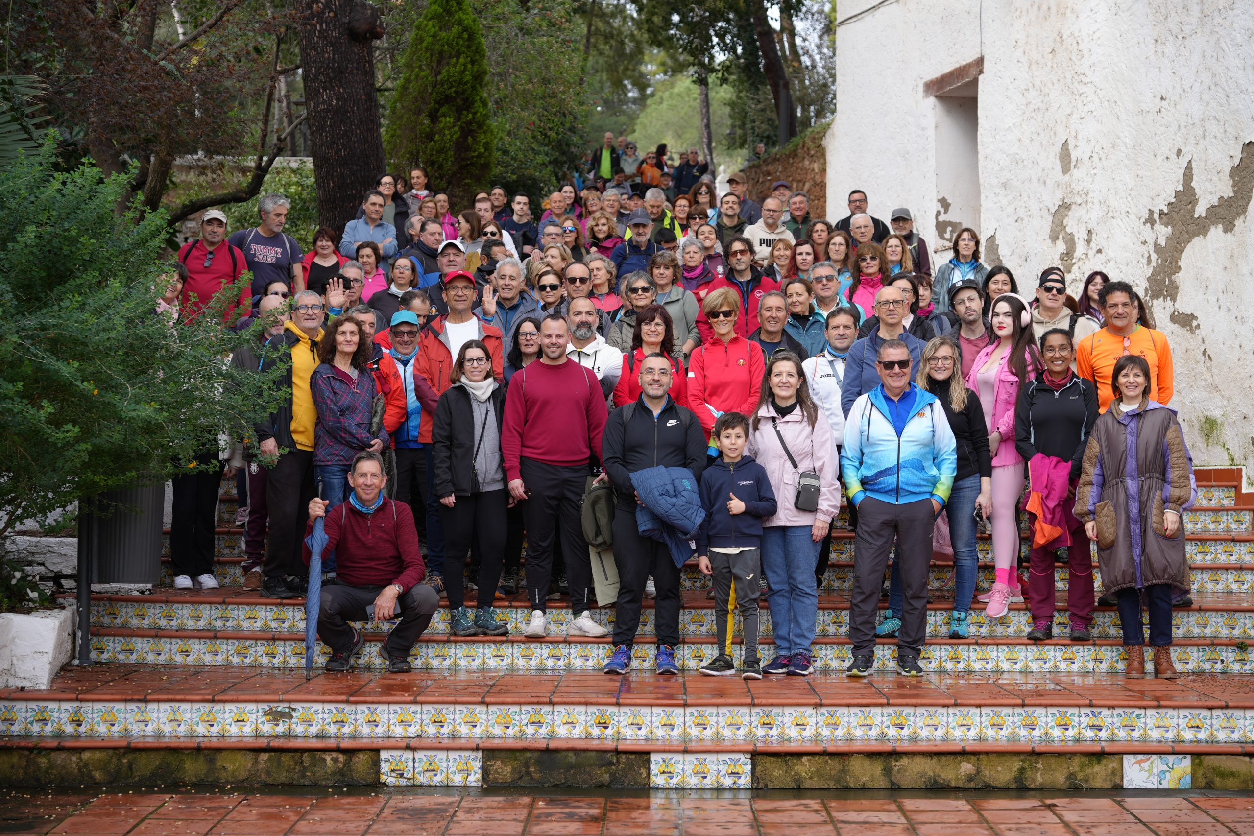 Alrededor de 200 personas participan en la XVII Volta a Peu pel Terme de Fundació Caixa Rural pese al mal tiempo