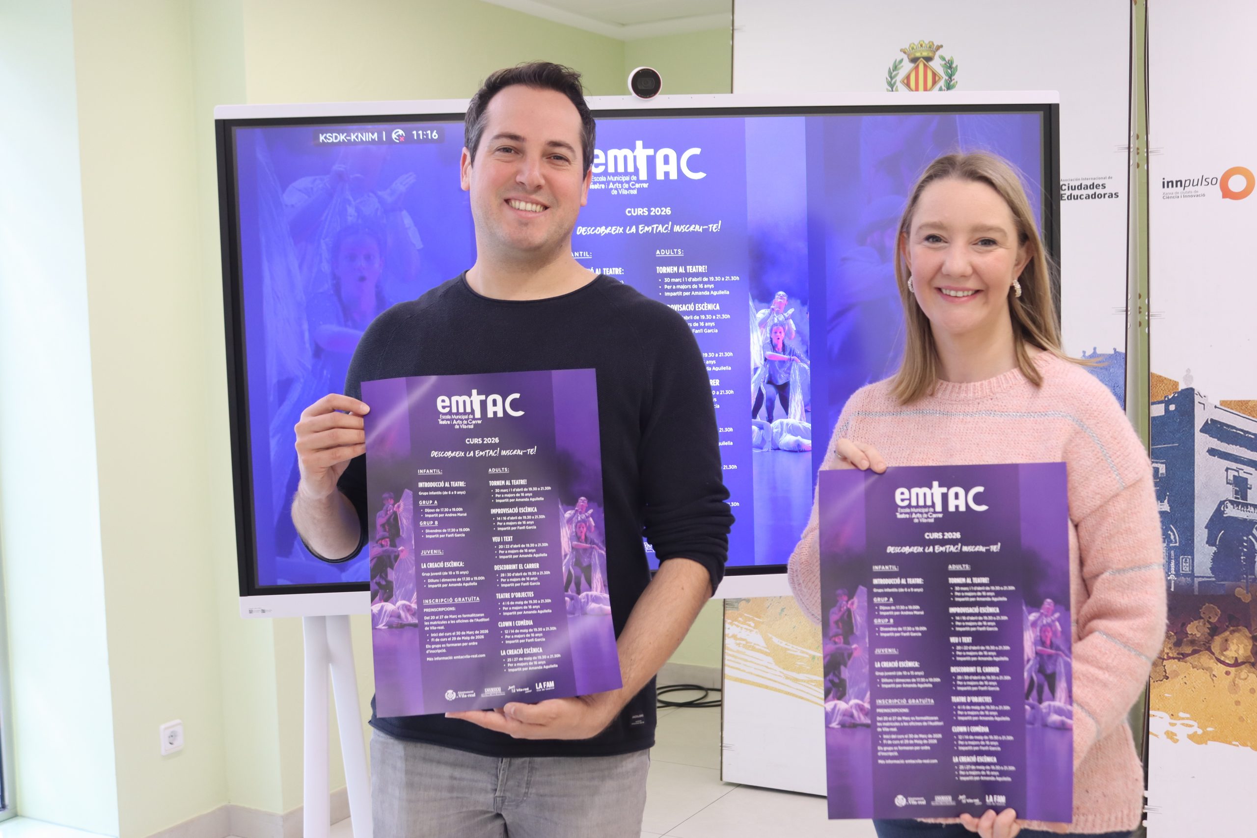 Vila-real reprén l’Escola Municipal de Teatre amb un curs intensiu de dos mesos