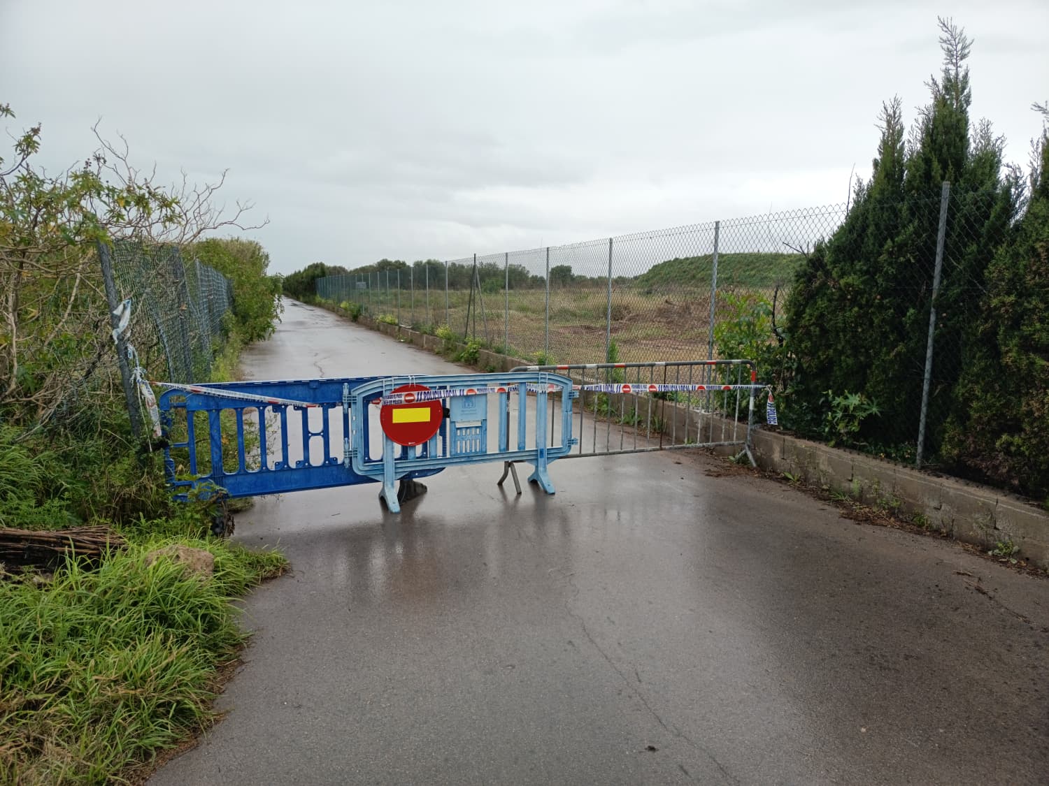 Almassora convoca el Cecopal després de l’activació de l’alerta hidrològica groga a la Rambla de la Viuda