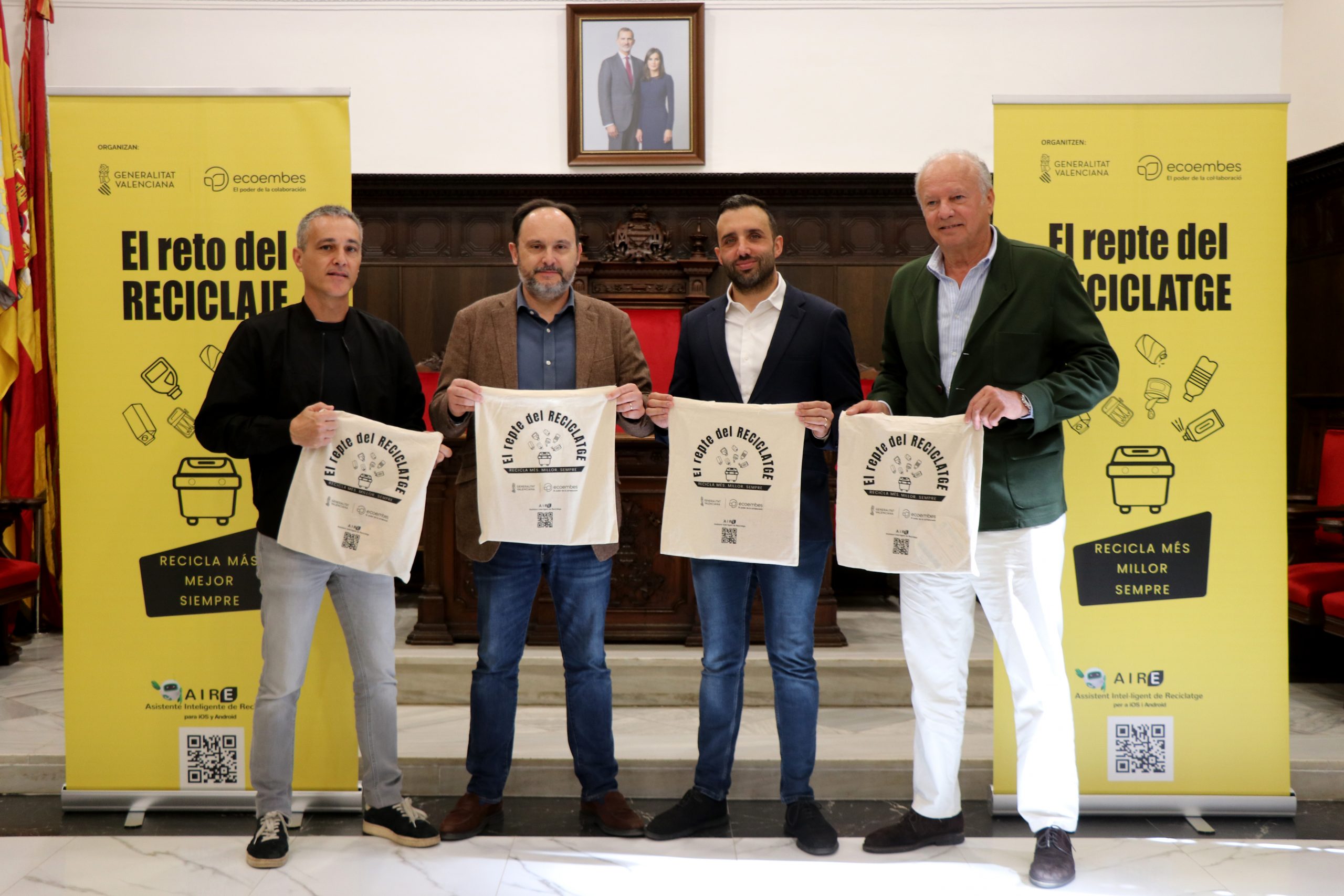 Ecoembes y la Comunitat Valenciana inician  la octava edición de la campaña  “El Reto del Reciclaje”