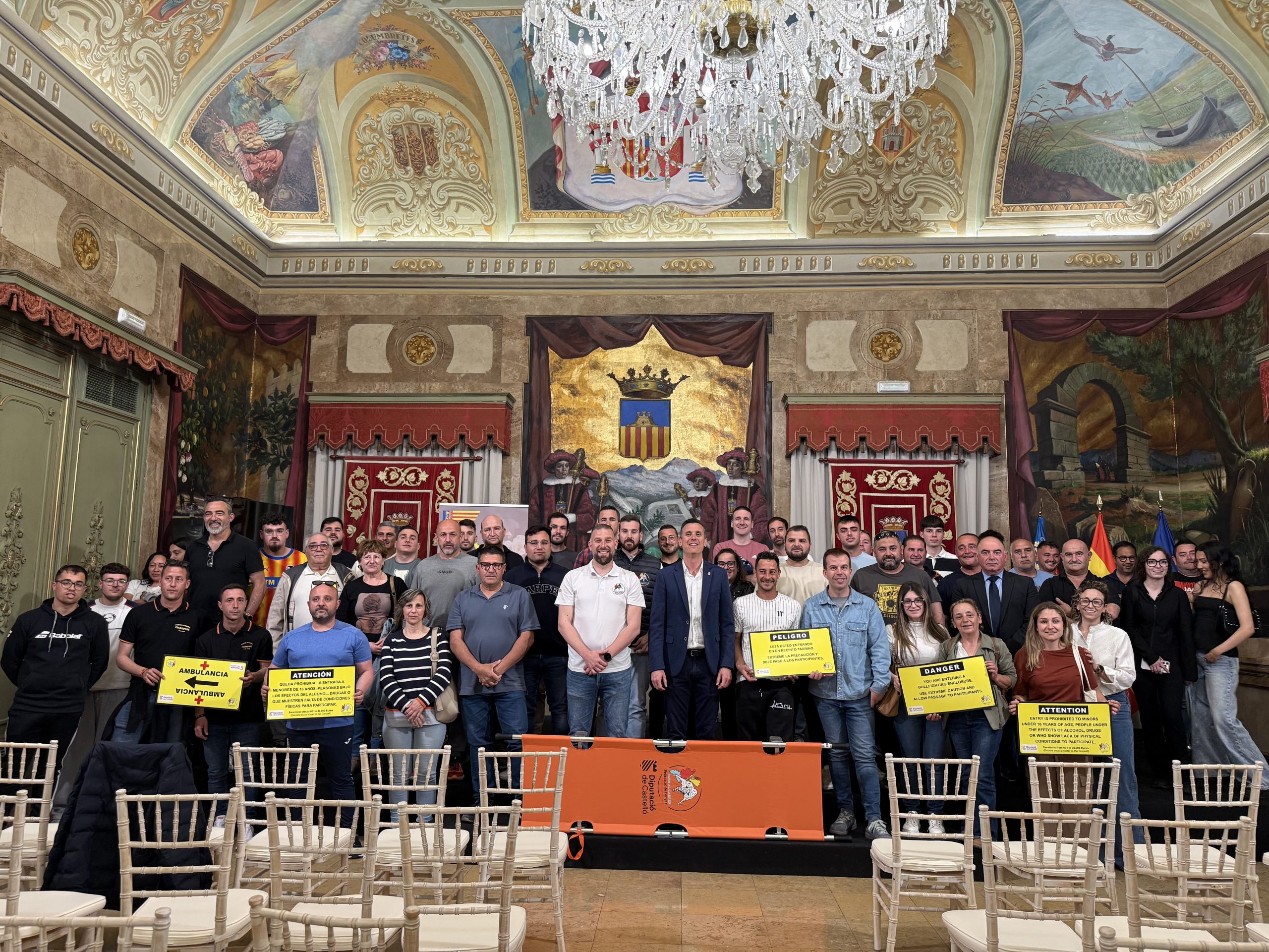 La Diputació de Castelló reforça la seguretat en els festejos taurins amb noves lliteres d’emergència per a agilitzar l’atenció a possibles ferits