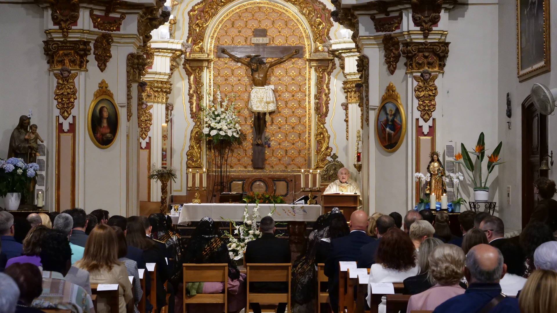Missa Crist de l’Hospital i homenatge a l’home i la dona de més edat