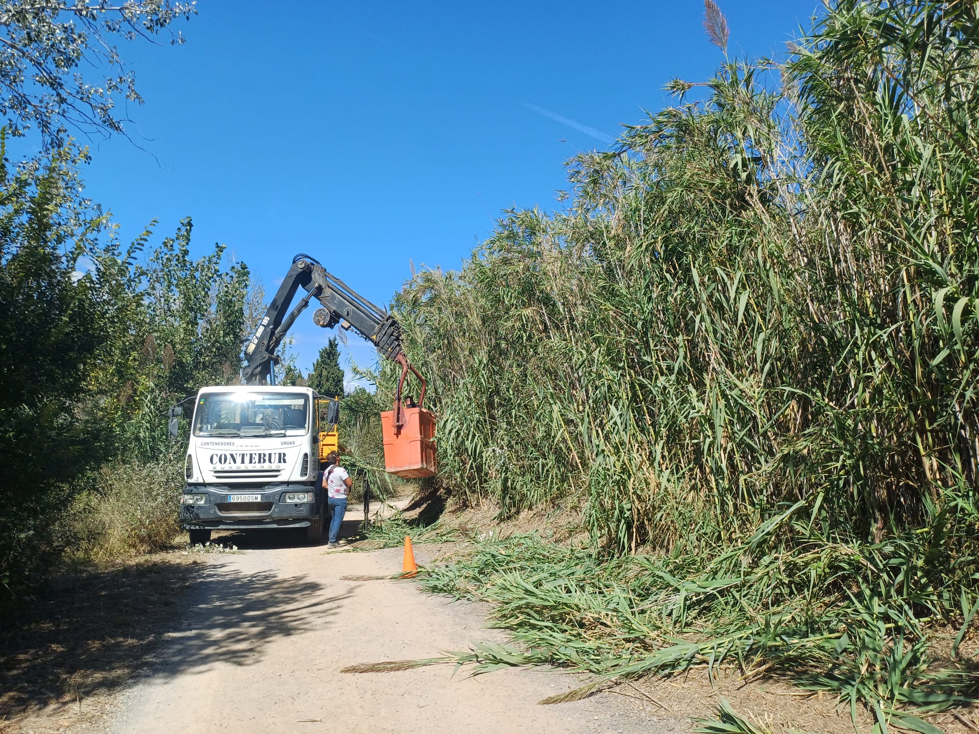 Burriana licita el manteniment de la jardineria del Clot de la Mare de Déu i els prats costaners de la zona marítima