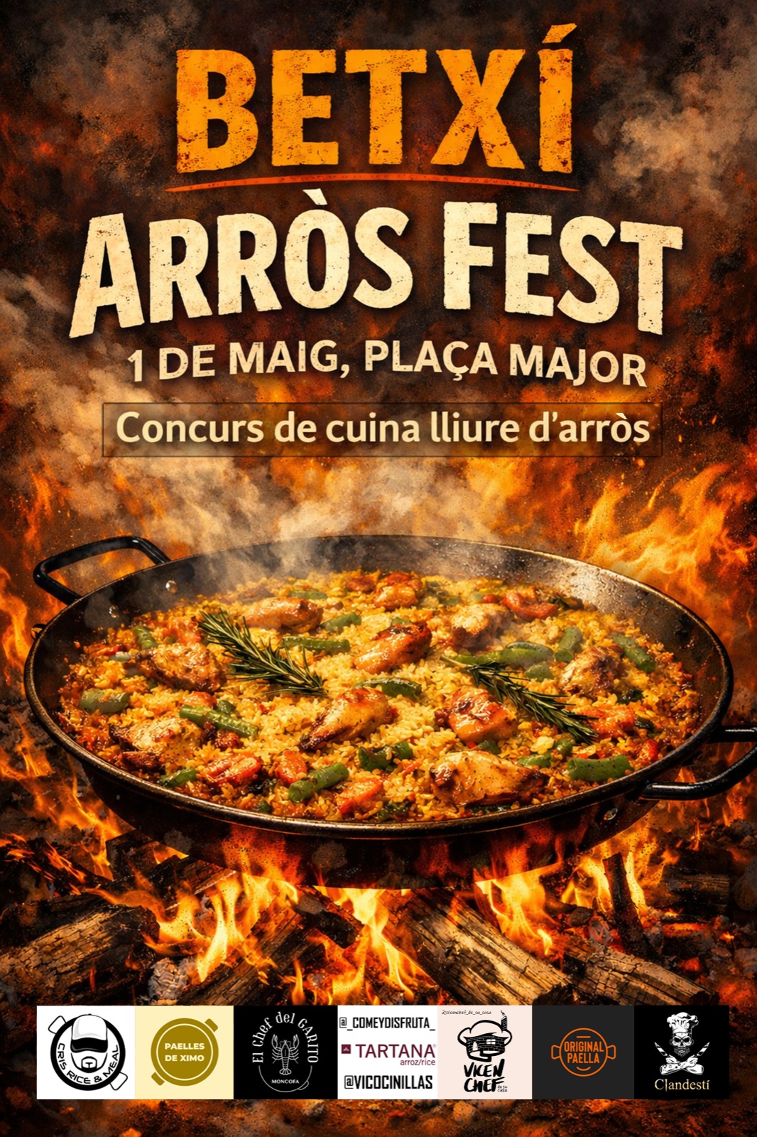 Betxí es prepara per al Betxí Arròs Fest amb quasi un centenar d’equips en la seua primera edició