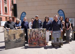 El arte toma las calles de Vila-real: 29 pintores plasman la esencia de la ciudad en su X Concurso de Pintura Rápida Caixa Rural Vila-real