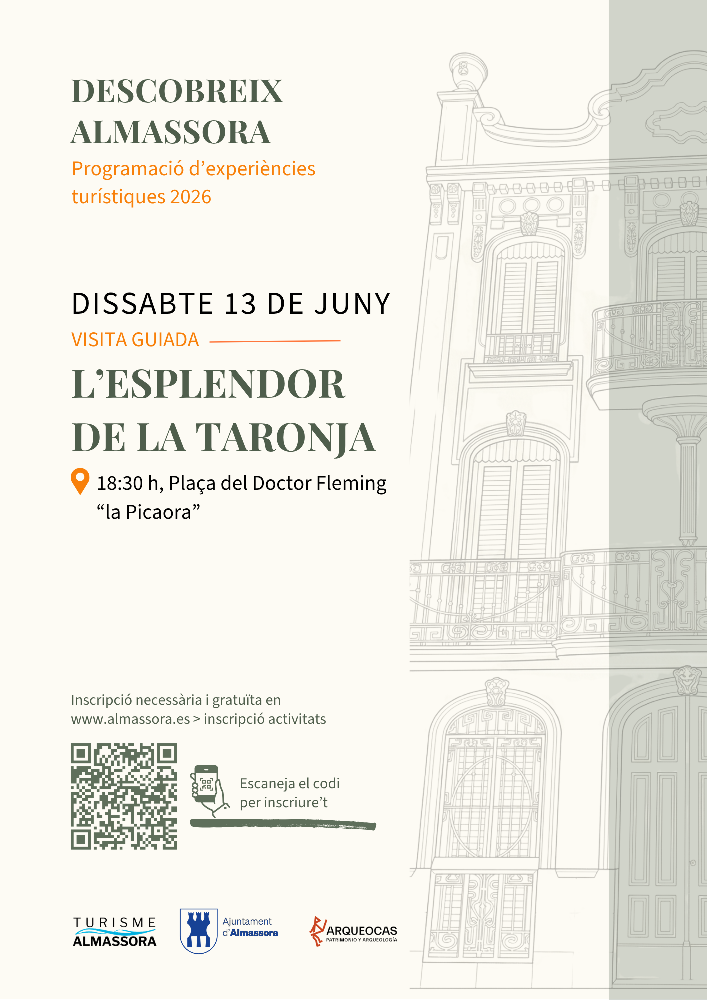 Almassora estrena una nova ruta guiada per a descobrir el llegat de la taronja al municipi