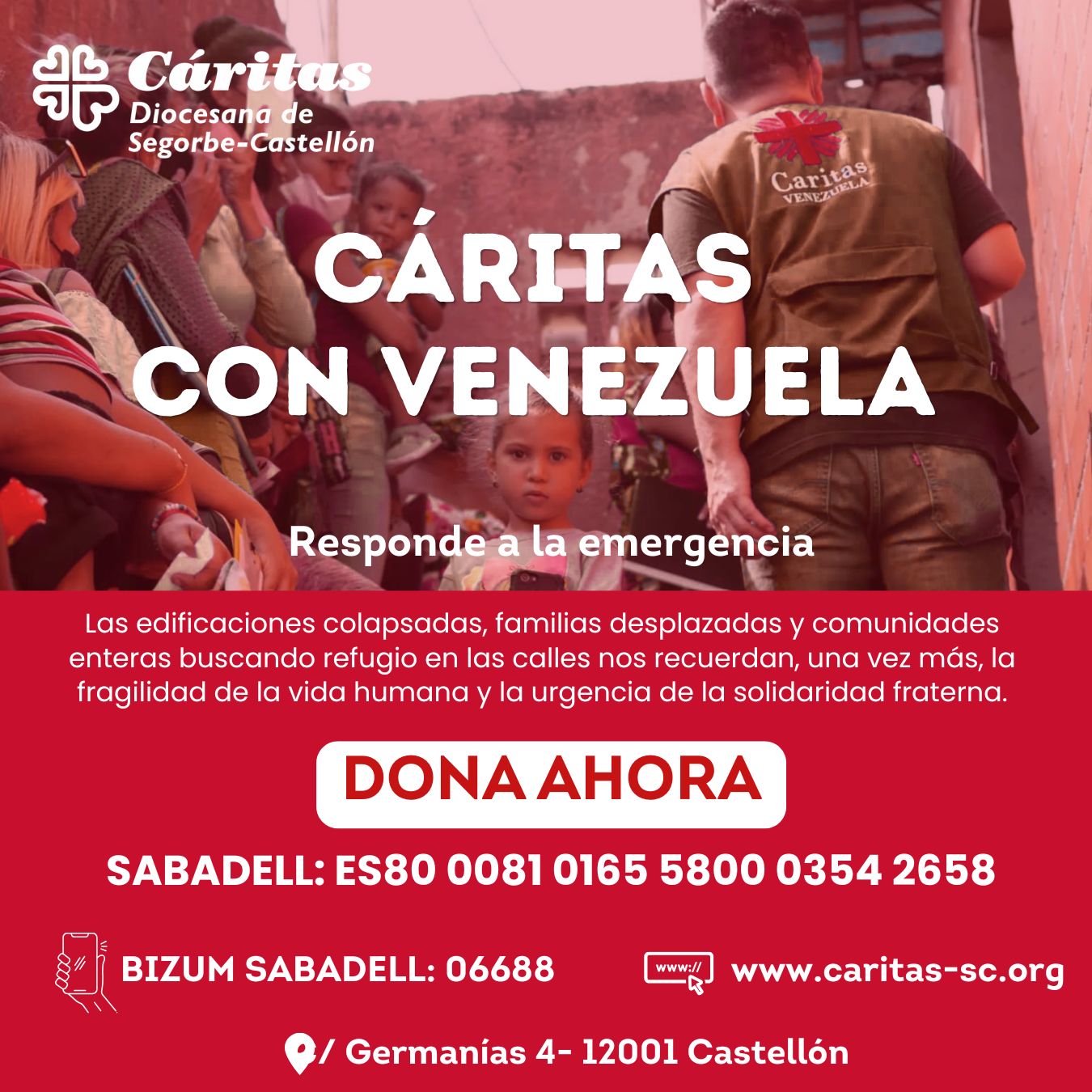 Cáritas Diocesana, en el ecuador de 2026, denuncia que se agrava la tremenda realidad de exclusión social que estamos viviendo