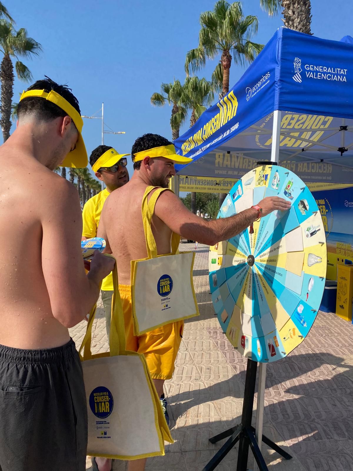 La Platja de l’Arenal de Burriana acull el tancament de la campanya autonòmica «Reciclar per a ConserMar 2026»