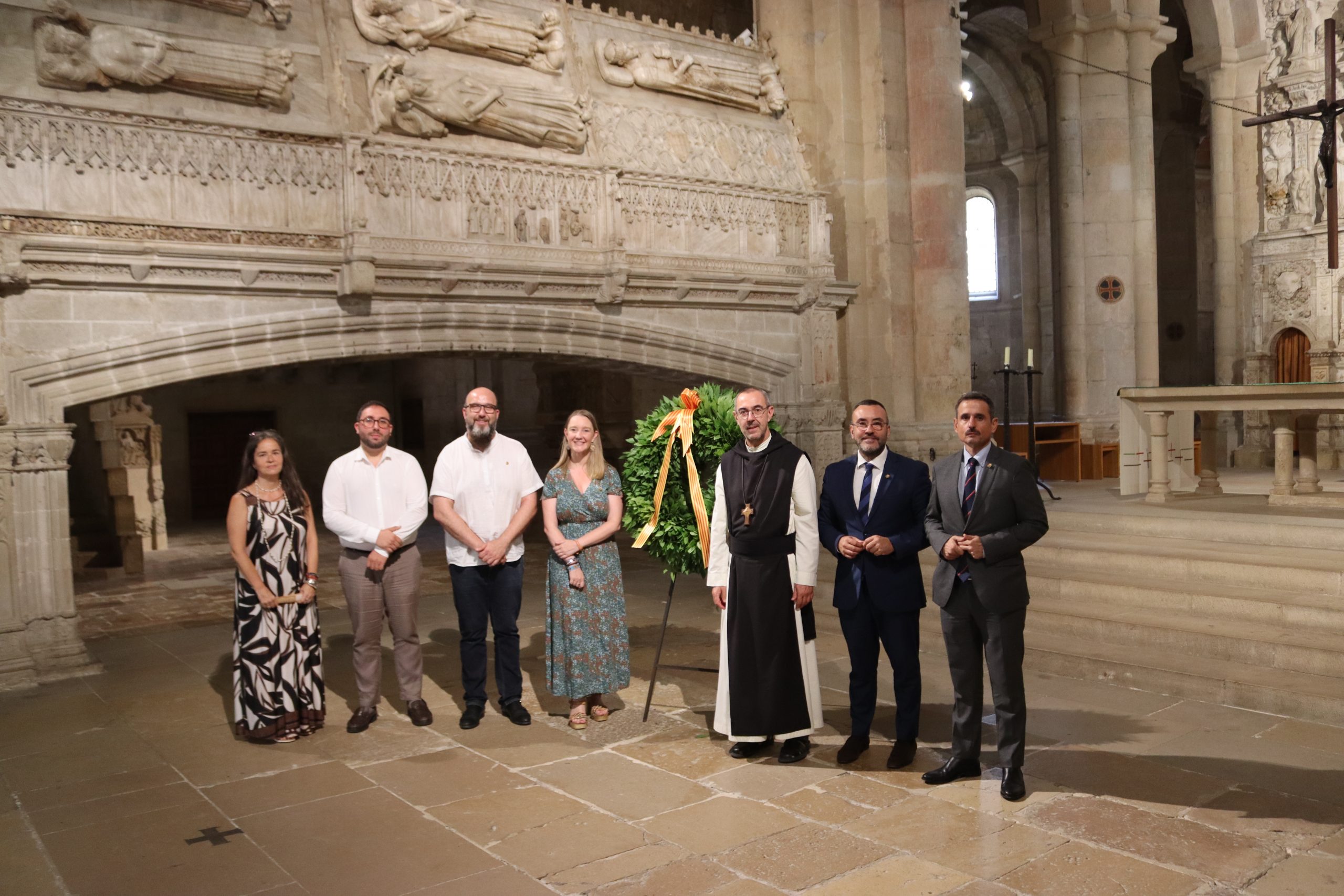 Vila-real, present en l’acte de commemoració del 750 aniversari de la mort de Jaume I