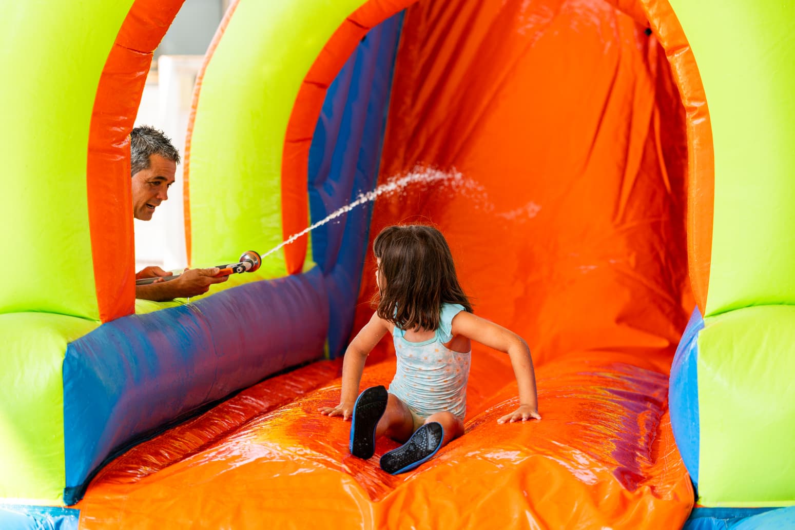 L’Alcora combat la calor amb parcs unflables aquàtics gratuïts per als més menuts