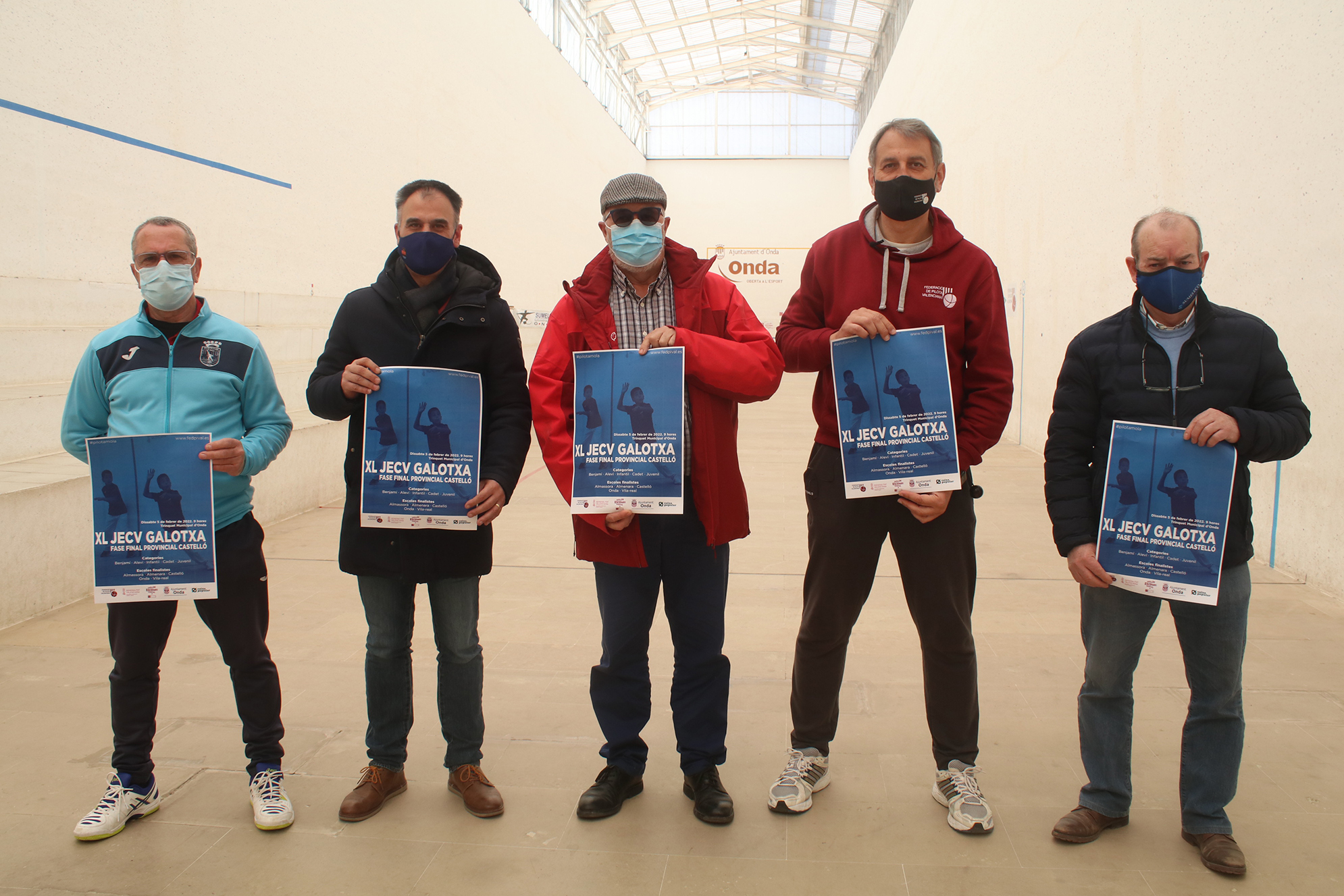 Onda acogerá la final provincial de los JECV de Galotxa el sábado 5 de febrero