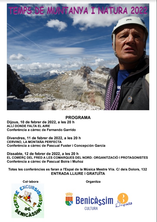Benicàssim acoge una nueva edición de ‘Temps de Muntanya i Natura’