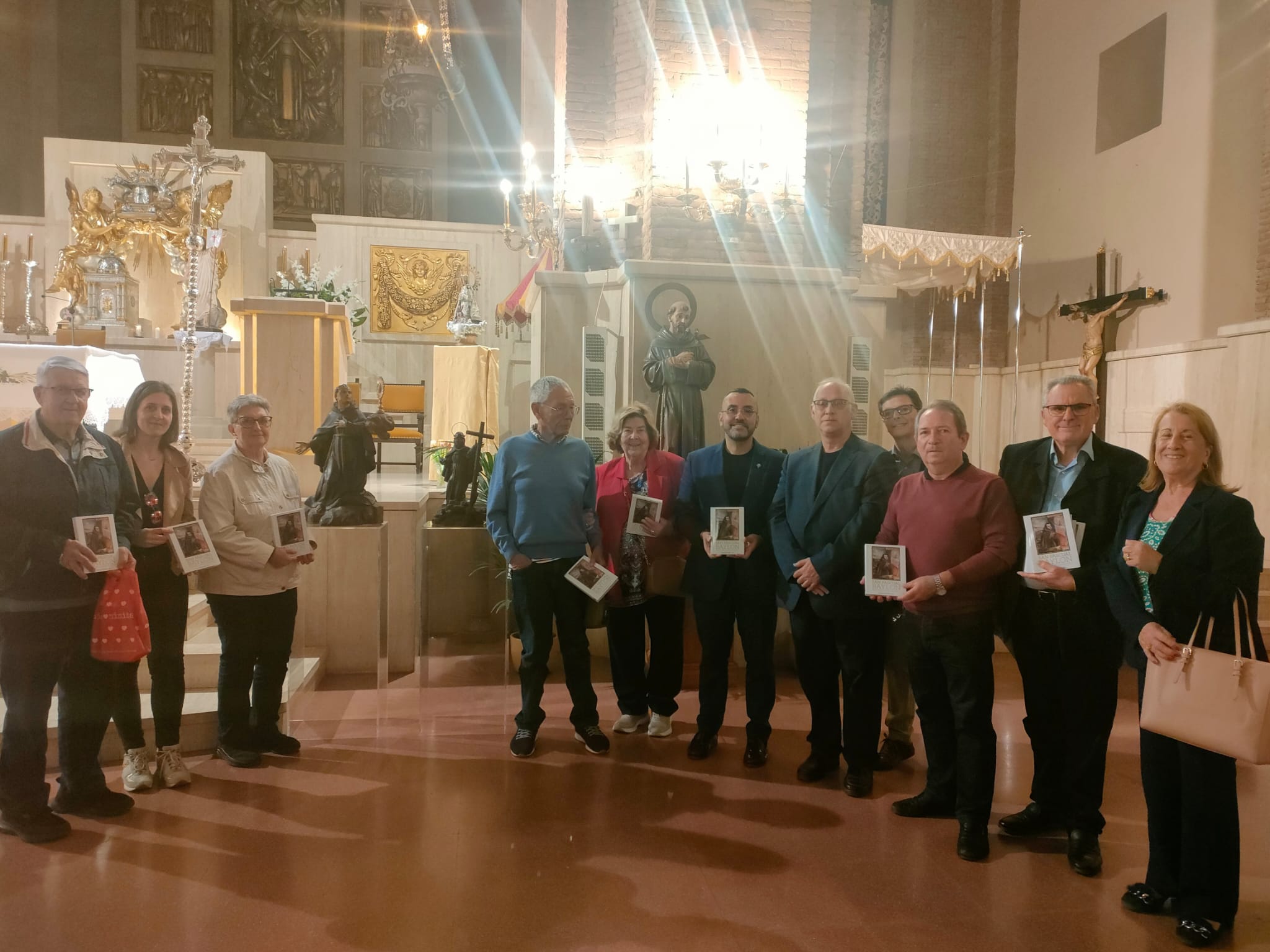 Ahir va tindre lloc l’acte de presentació de la reedició del llibre ‘San Pascual Baylon. Hermano y amigo de todos’, de fra Pascual Rambla