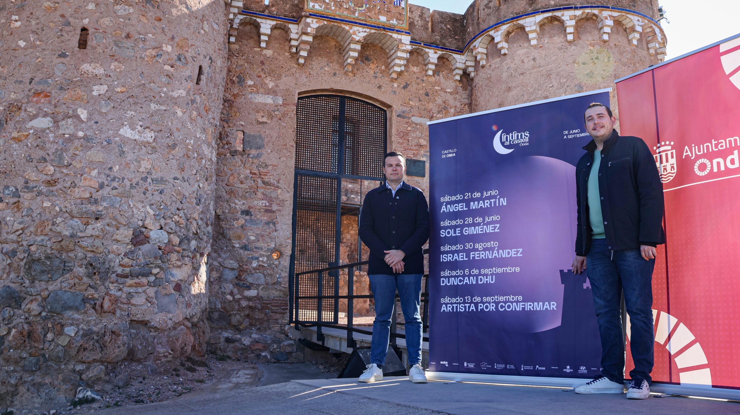 Onda presenta la segunda edición de Intims al Castell con Ángel Martín, Israel Fernández, Sole Giménez y Duncan Dhu