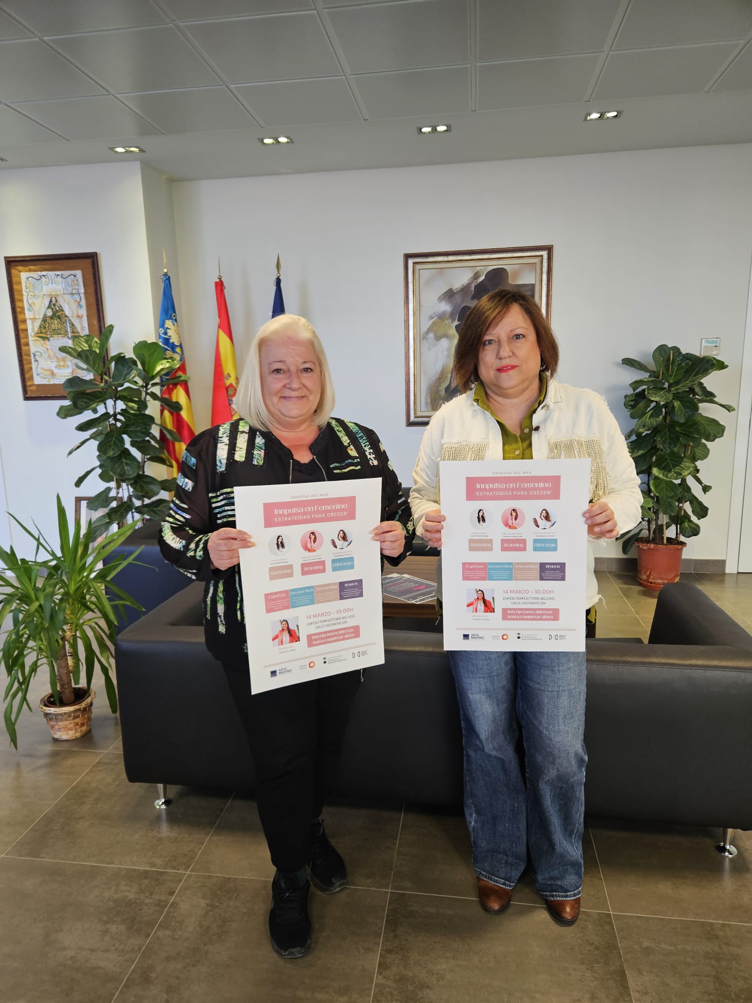 El Ayuntamiento de Oropesa del Mar acoge el I Foro de ‘Innpulsa en femenino’