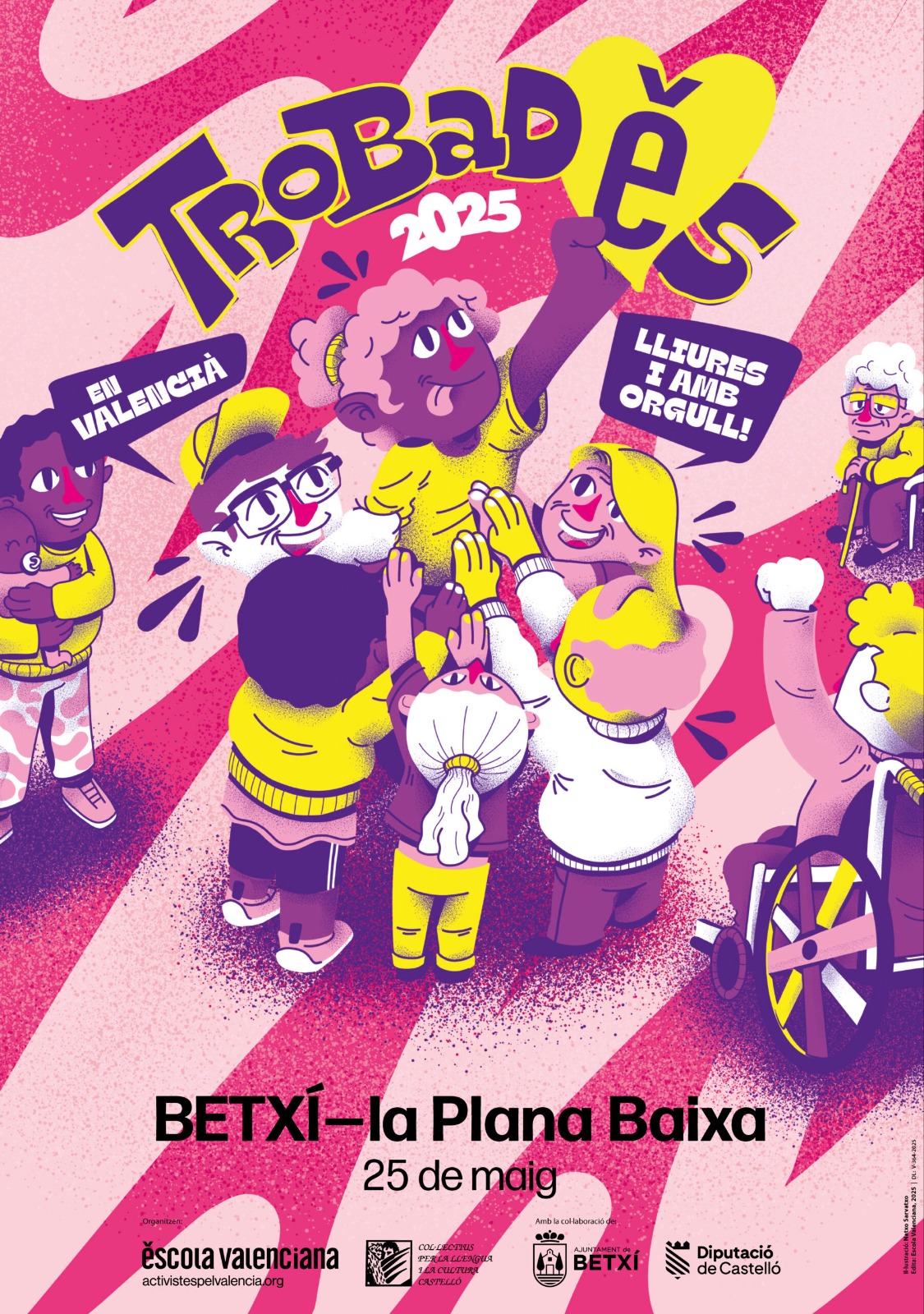 Betxí acull la Festa per la Llengua 2025 amb els concerts de Trobadorets i La Kinky Band