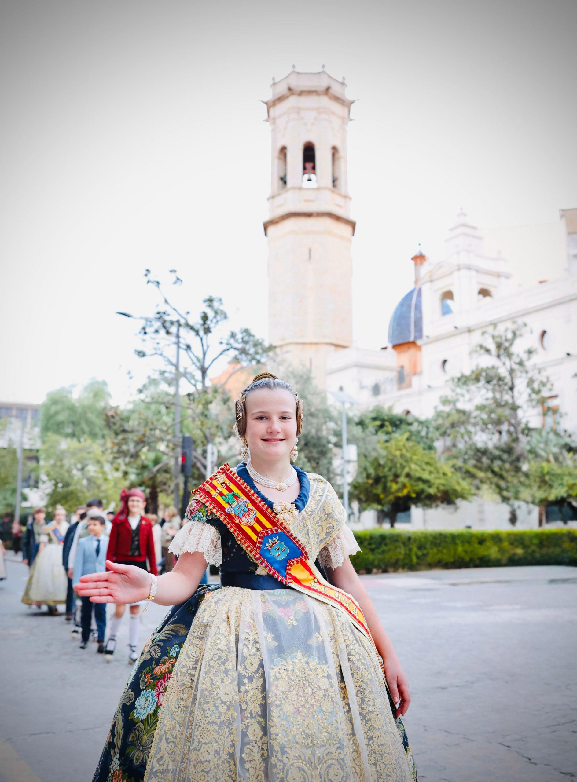 Burriana celebra la gala infantil en honor a la Reina Fallera Infantil, Ana Olivas